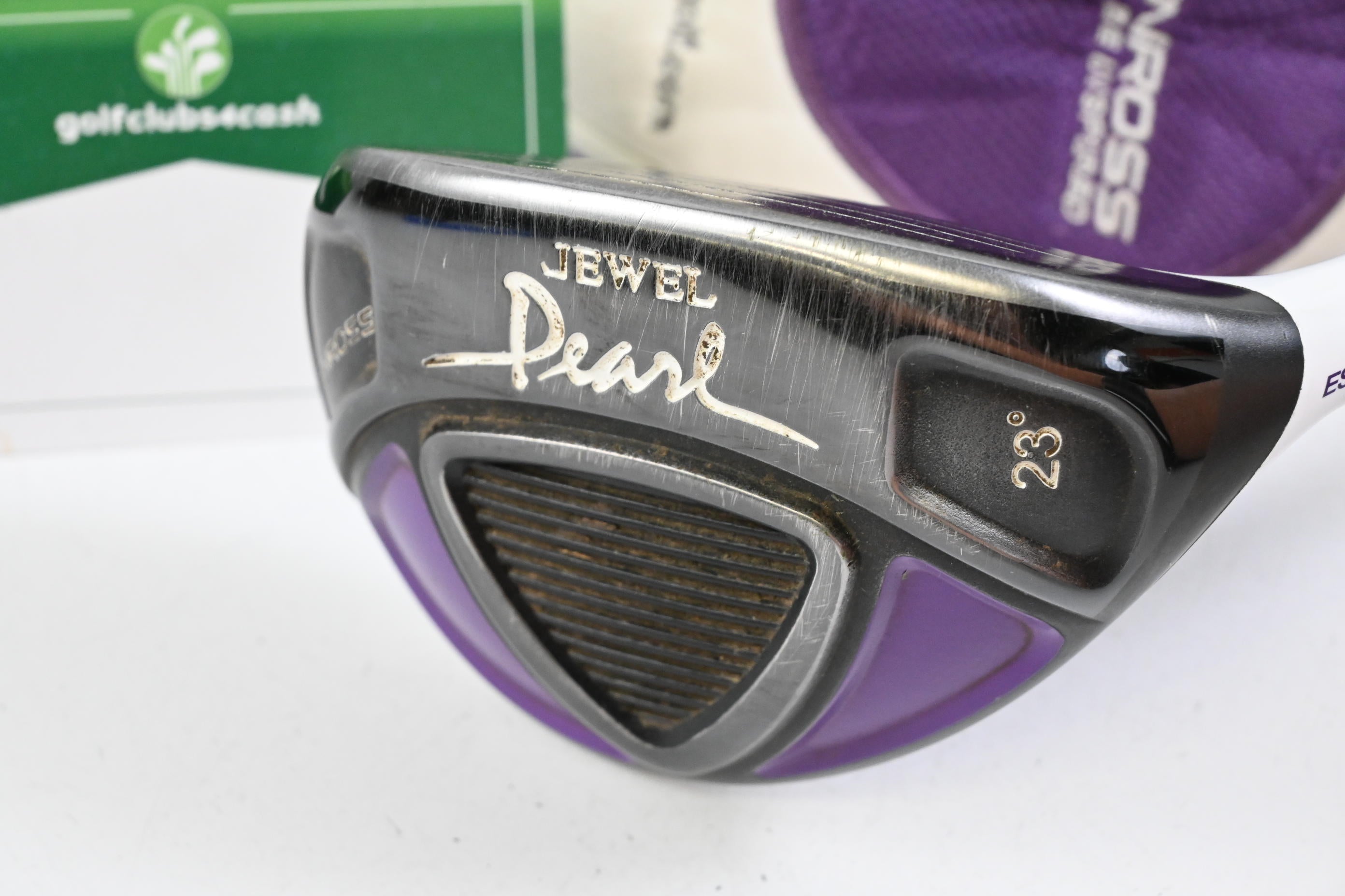 Ladies Benross Pearl #4 Hybrid / 23 Degree / Ladies Flex Aldila Jewel Pearl
