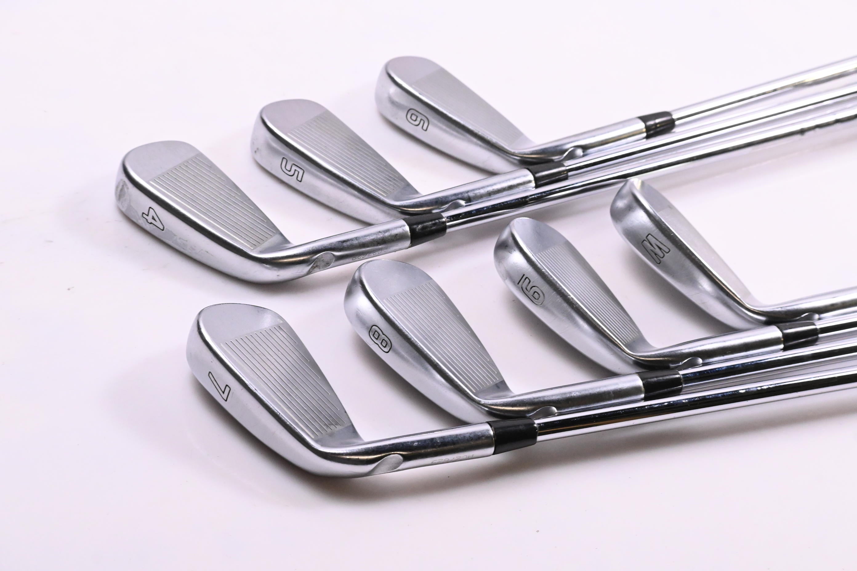 Ping i210 Irons / 4-PW / Orange Dot / Stiff Flex XP 95 S300 Shafts