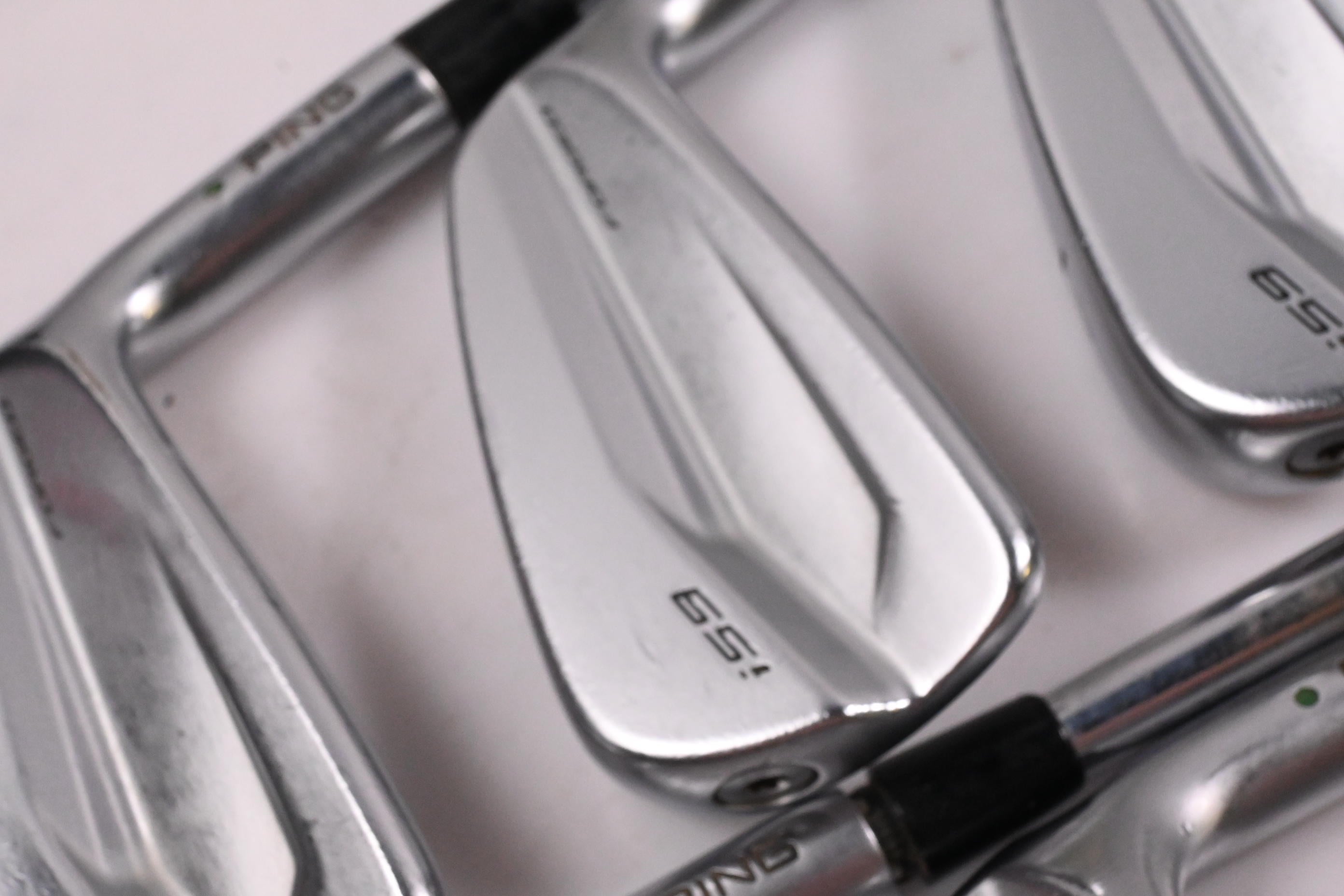 Ping i59 Irons / 5-PW / Green Dot / Stiff Flex Project X L5 110 Shafts