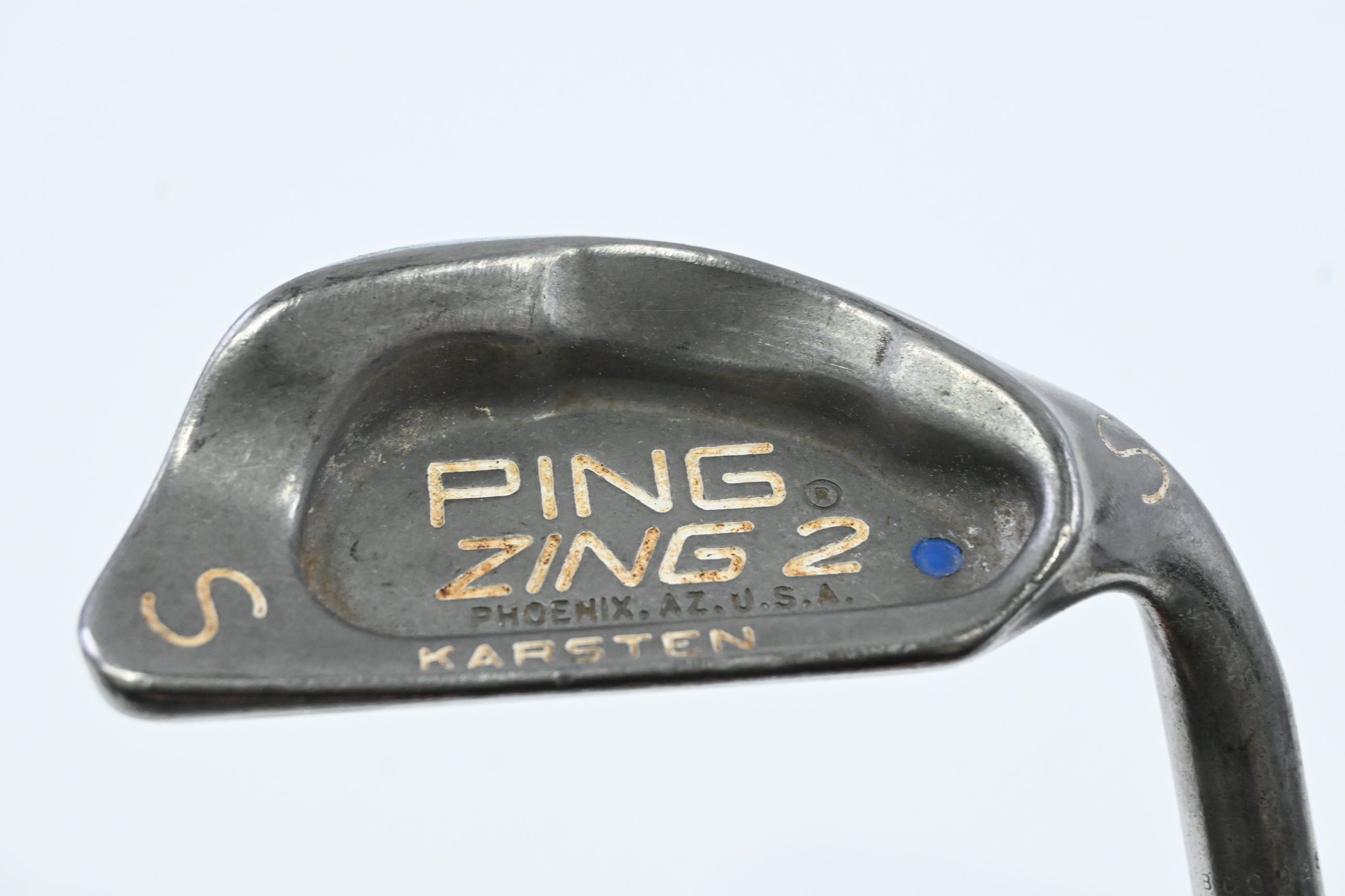 Ping Zing 2 Sand Wedge / 52 Degree / Blue Dot / Regular Flex Karsten 101 Shaft