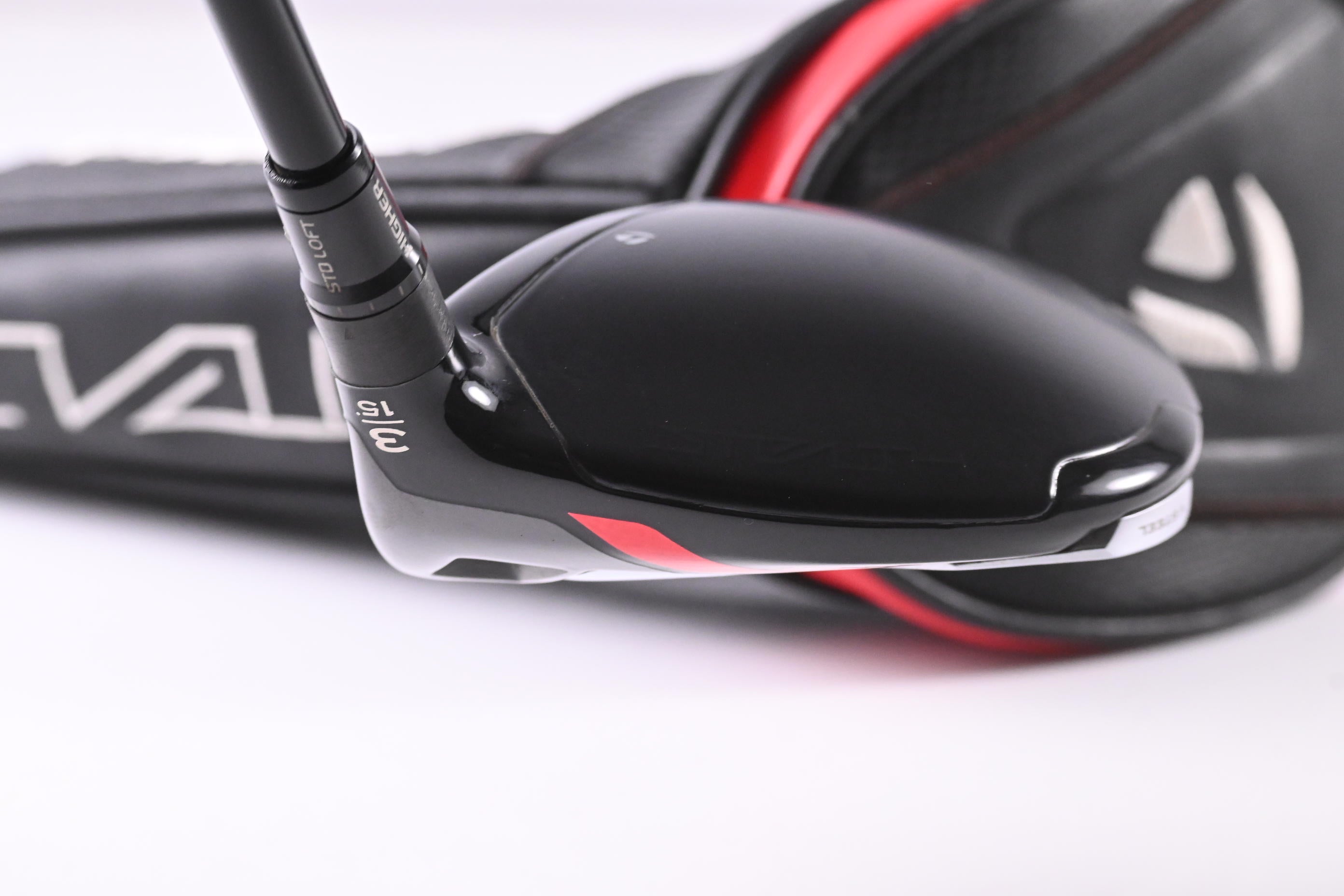 Taylormade Stealth Plus #3 Wood / 15 Degrees / Stiff Flex HZRDUS RDX Red 75