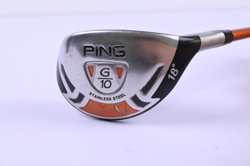 Ping G10 #2 Hybrid / 18 Degree / Stiff Flex Ping TFC 129 Shaft