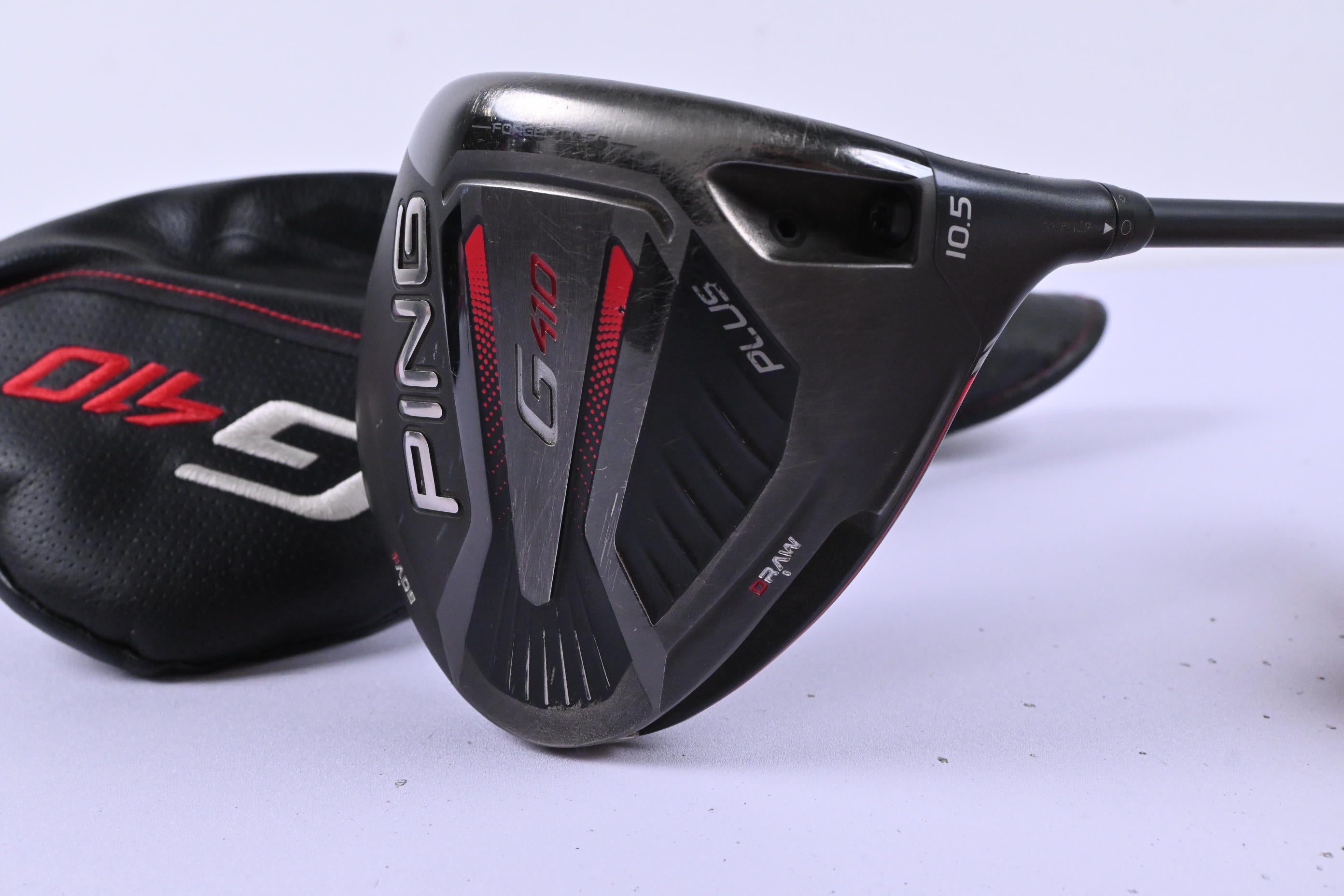 Ping G410 Plus Driver / 10.5 Degree / Stiff Flex Ping Alta CB Red 55 Shaft