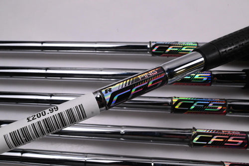 Ping i-Series E1 Irons / 4-PW / Red Dot / Regular Flex Ping CFS Distance Shafts
