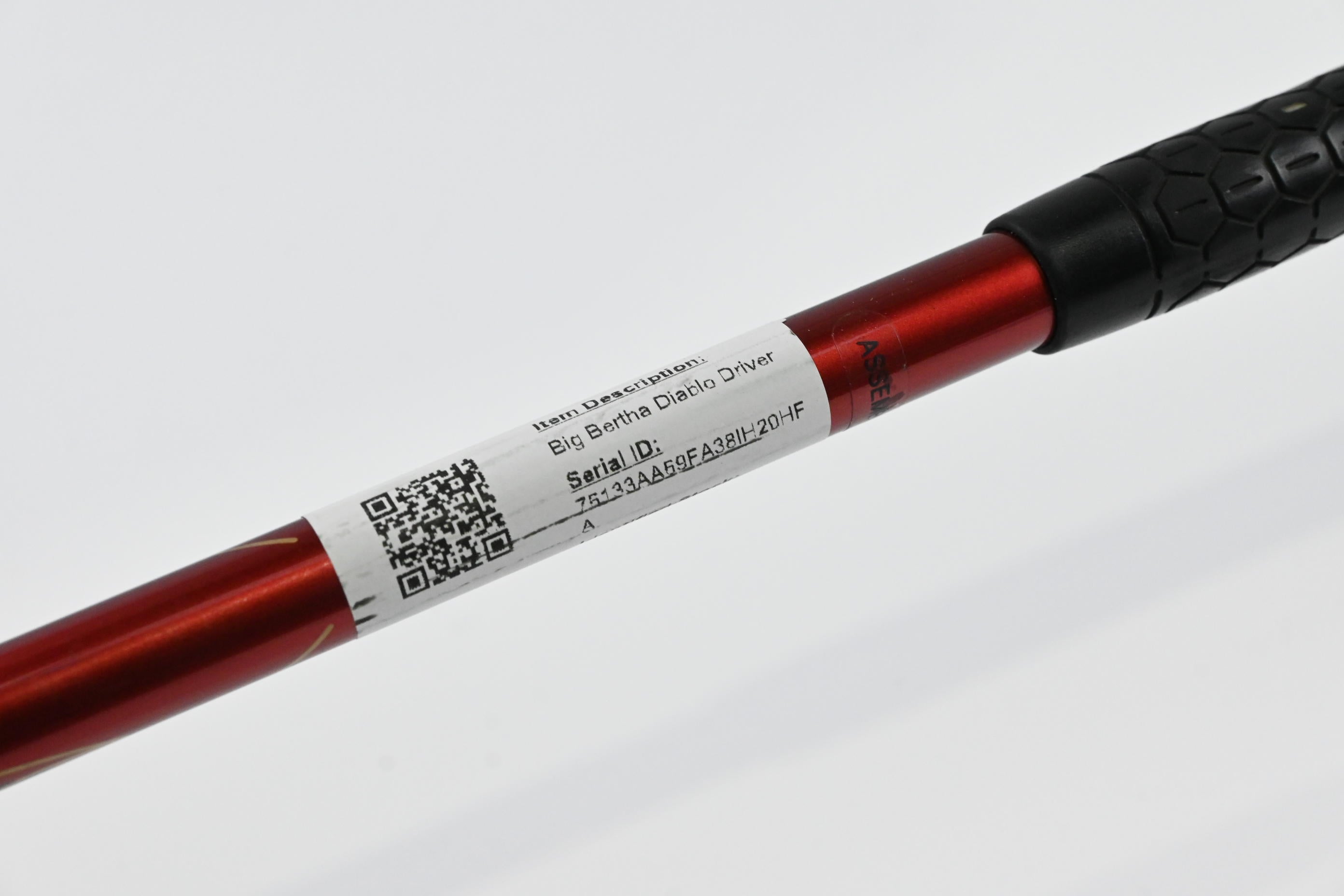 Left Hand Callaway Big Bertha Diablo Driver / 10 Degree / Regular Flex Aldila