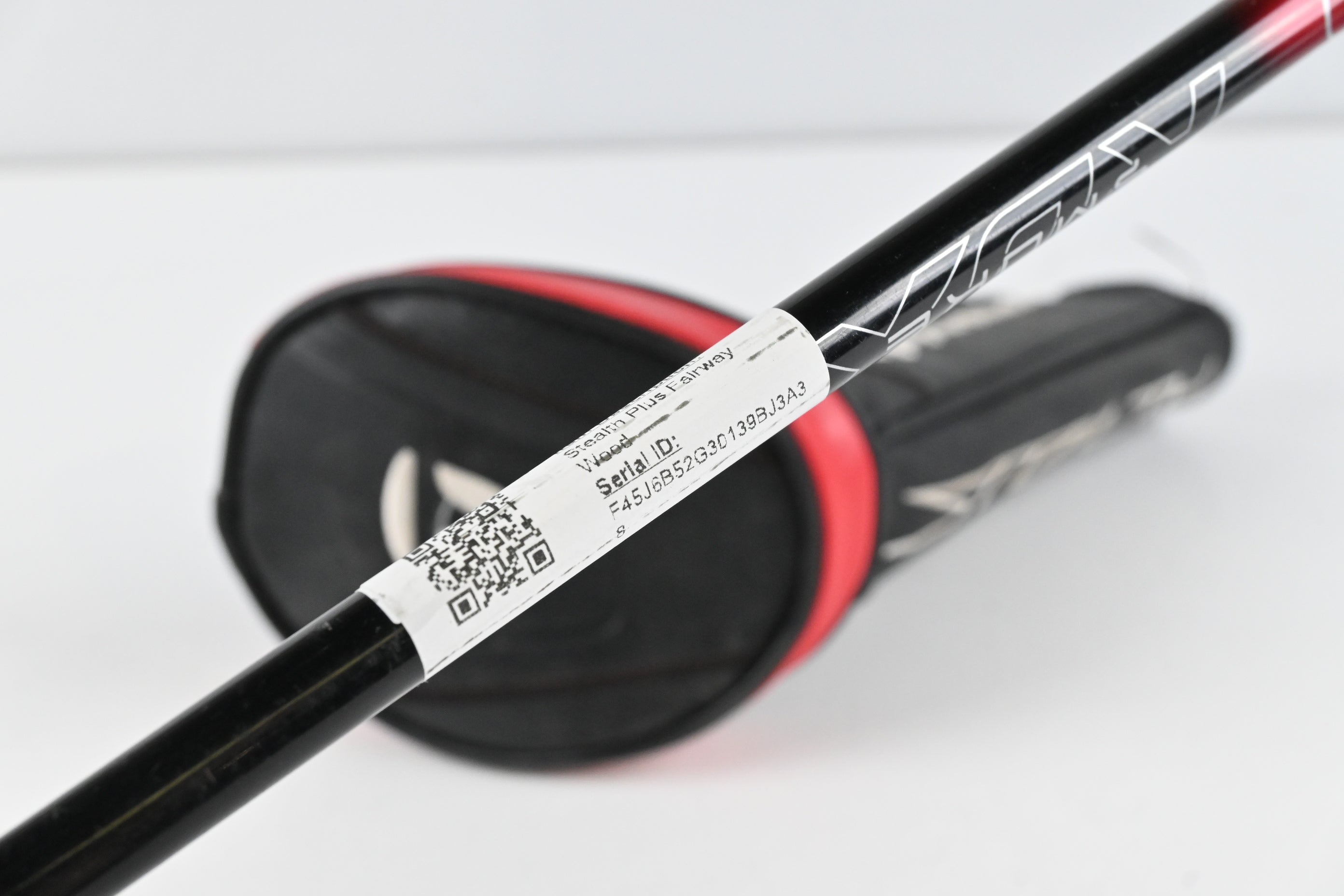 Taylormade Stealth Plus #3 Wood / 15 Degree / Stiff Flex HZRDUS Smoke Red RDX 75