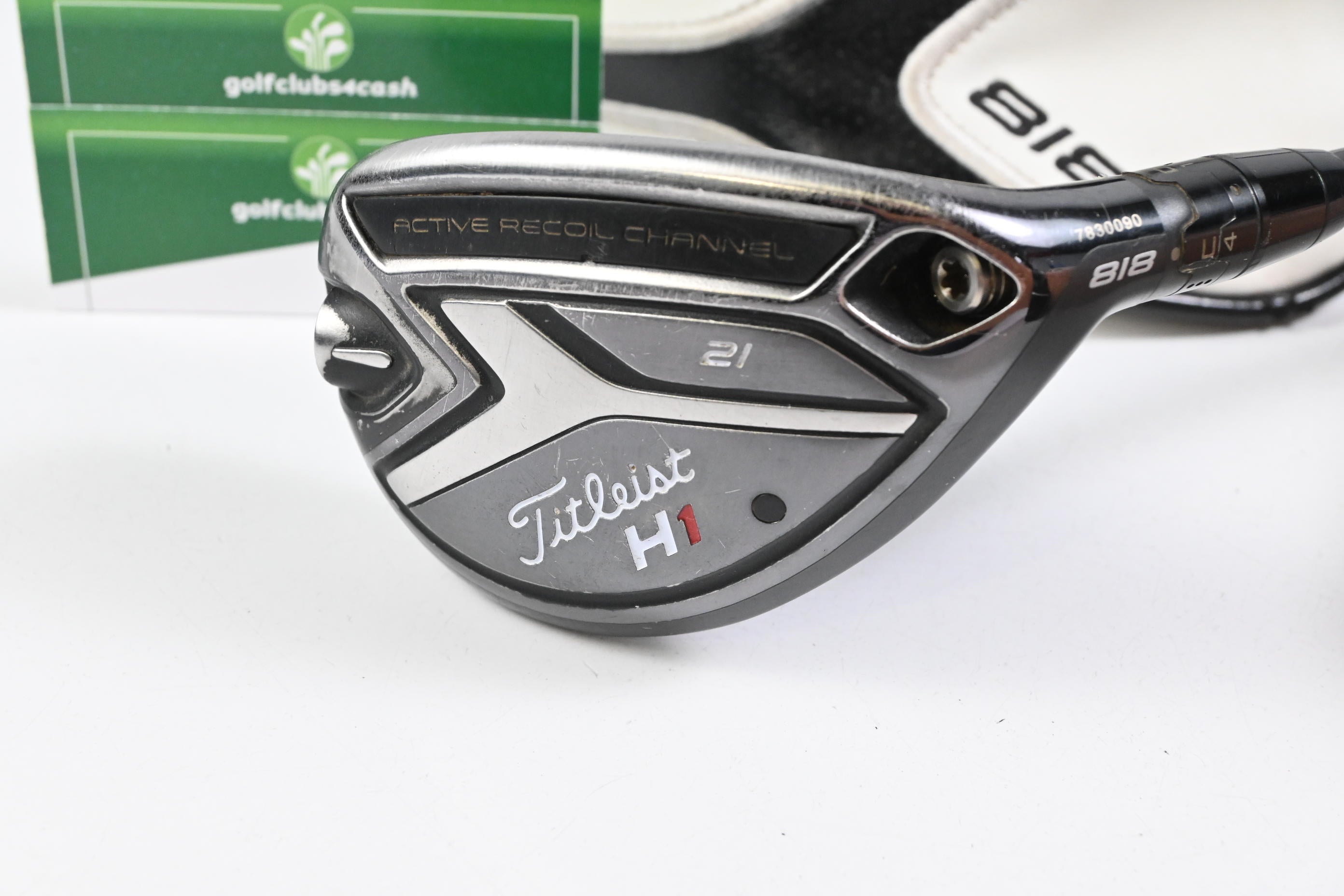 Titleist 818 H1 #3 Hybrid / 21 Degree / Regular Flex Tensei CK Blue 70 Shaft