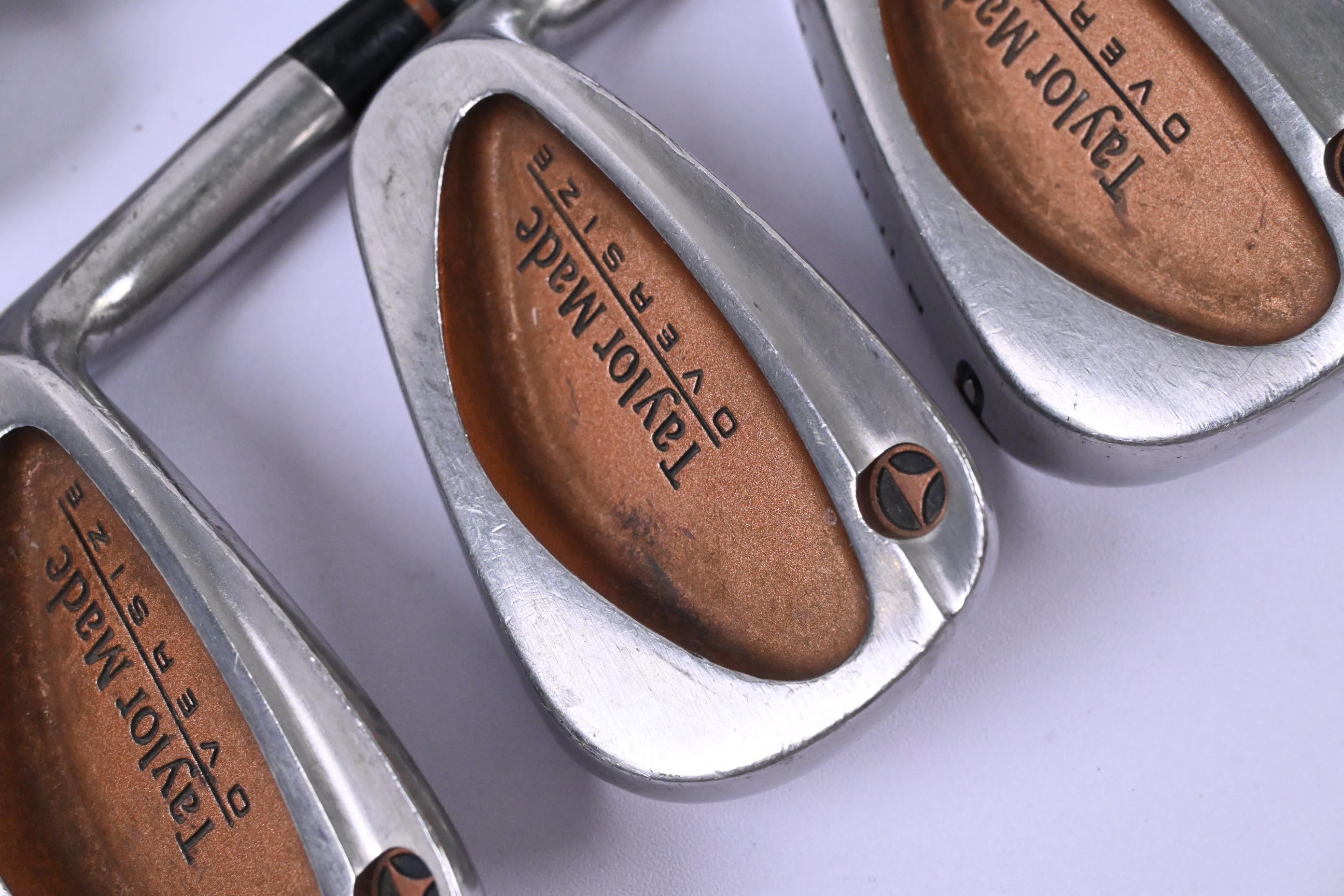 Taylormade Burner Oversize Irons / 4-PW+SW / Regular Flex Rifle 80 Shafts