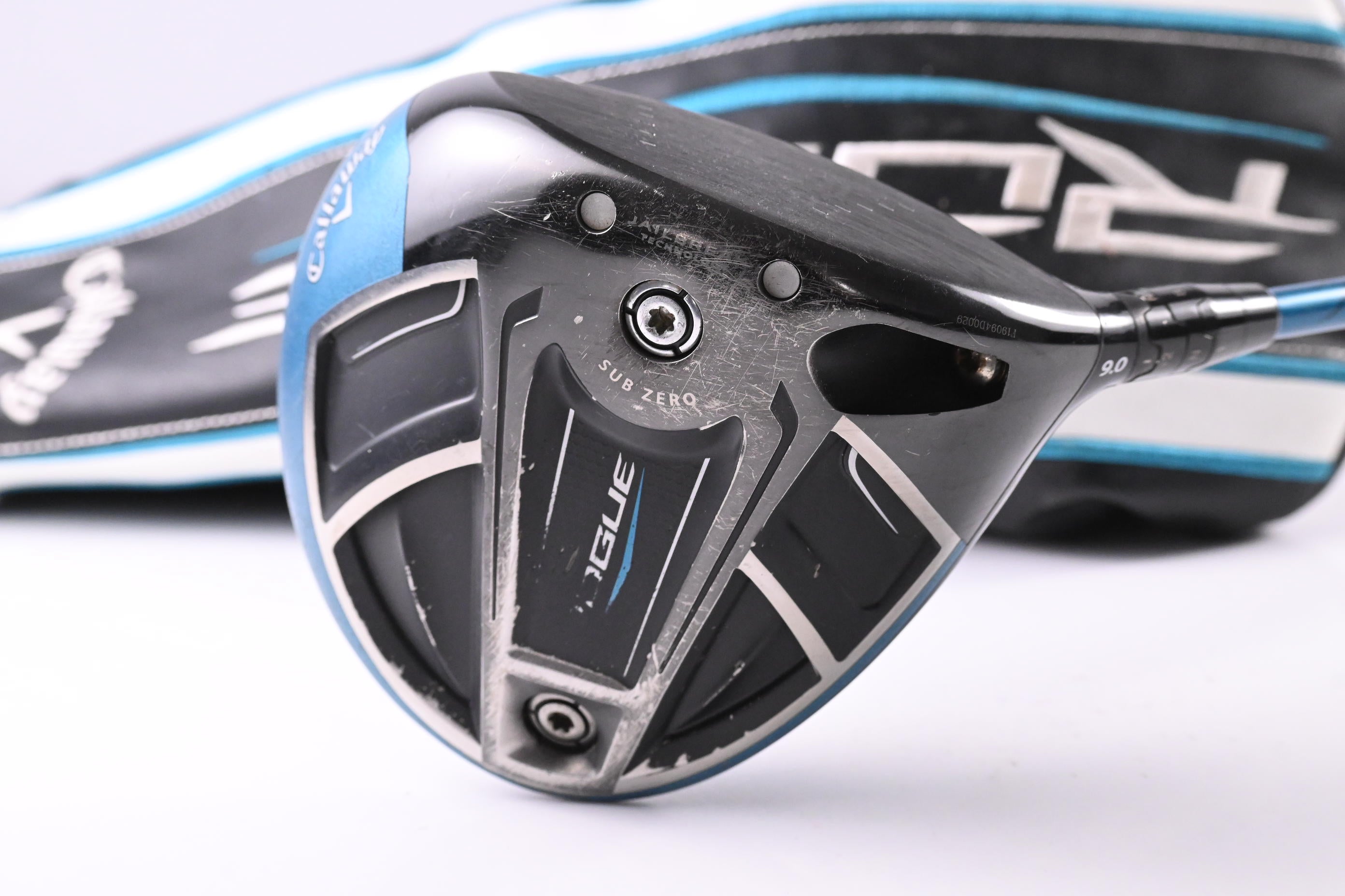 Callaway Rogue Sub Zero Driver / 9 Degree / Stiff Flex Project X Evenflow Blue