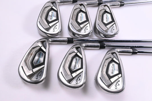 Callaway Rogue Irons / 4-9i / Stiff Flex XP 95 S300 Shafts