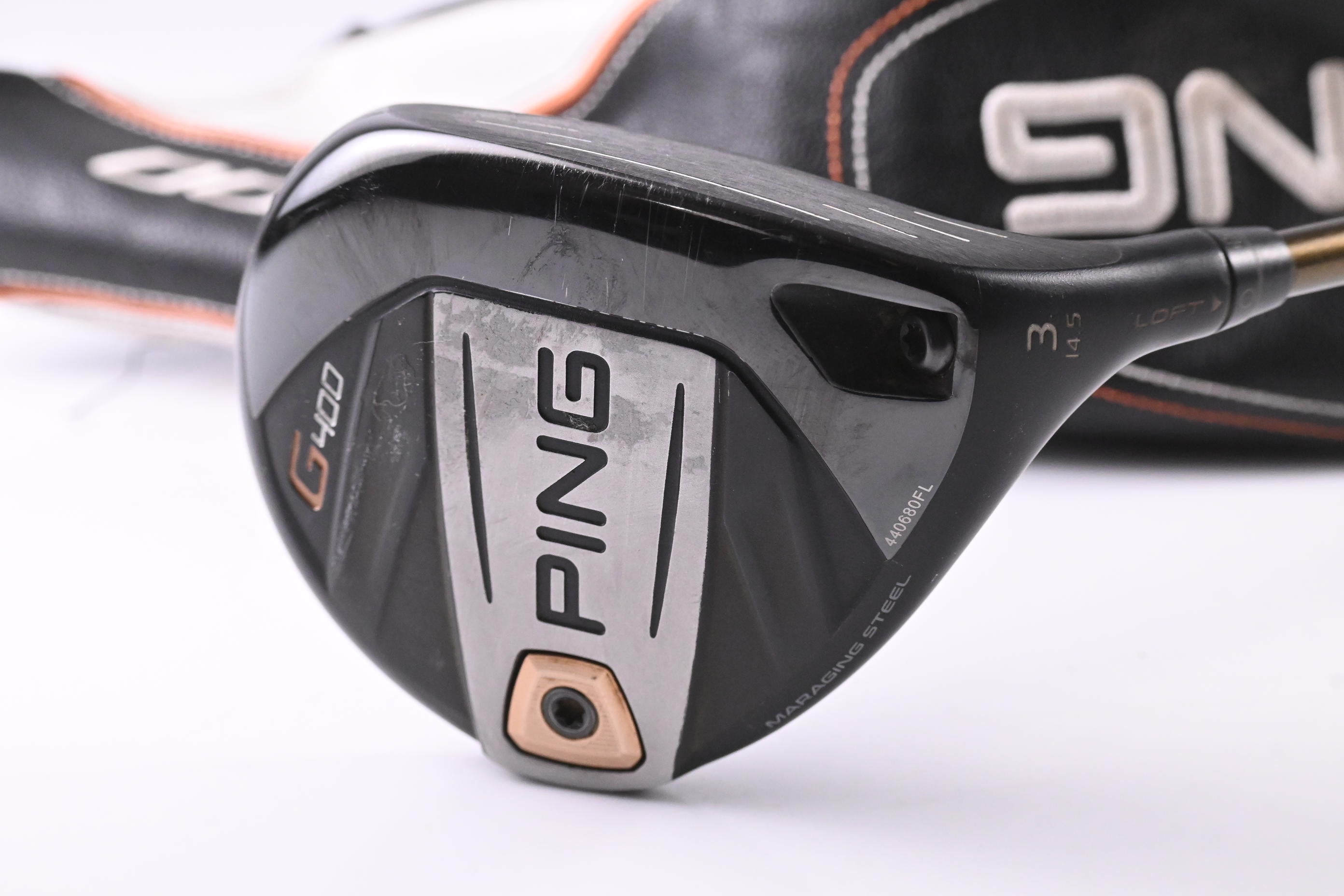 Ping G400 #3 Wood / 14.5 Degree / Stiff Flex Ping ALTA CB 65 Shaft