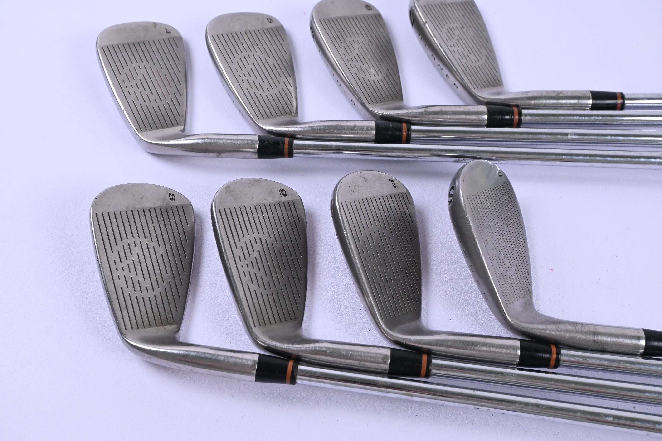 Taylormade Burner Oversize Irons / 4-PW+SW / Regular Flex Rifle 80 Shafts