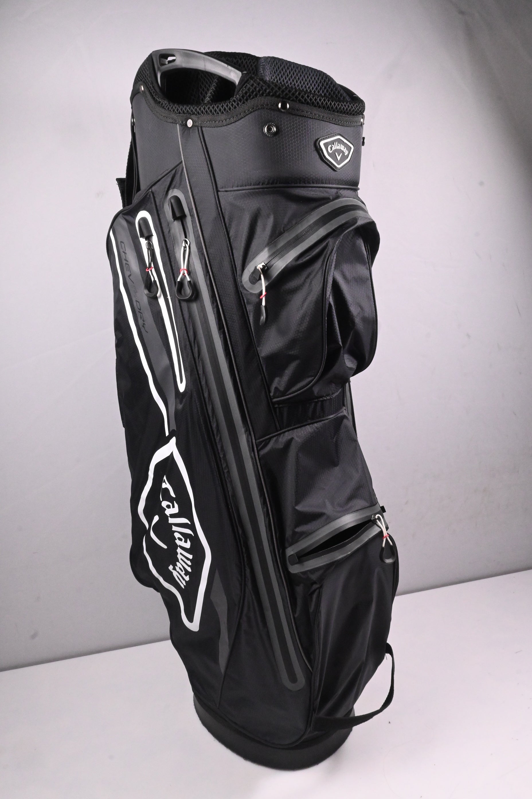 Callaway Chev 14 Dry Cart Bag / 14-Way Divider / Black, Grey