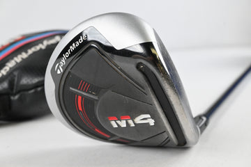 Taylormade M4 #3 Wood / 15 Degree / Stiff Flex Fujikura Atmos Red 6 Shaft