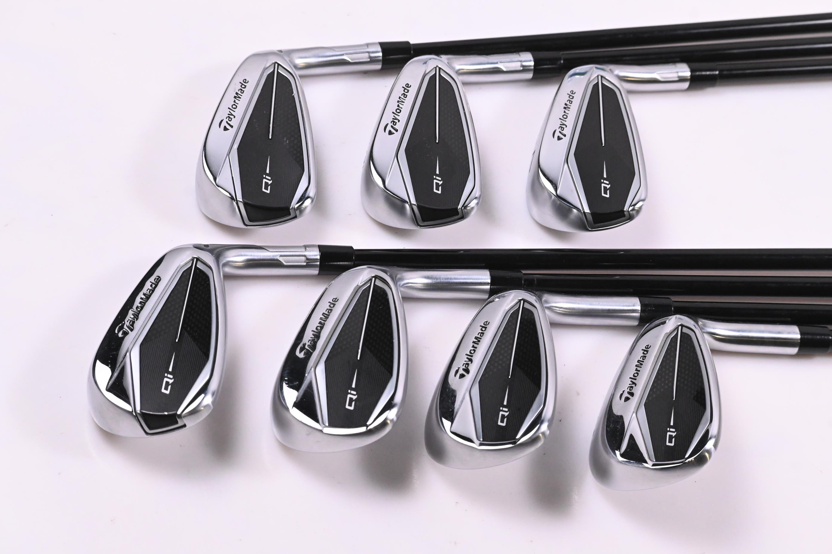 Taylormade Qi Irons / 5-PW+GW / Regular Flex Ventus TR Blue 6 Shafts