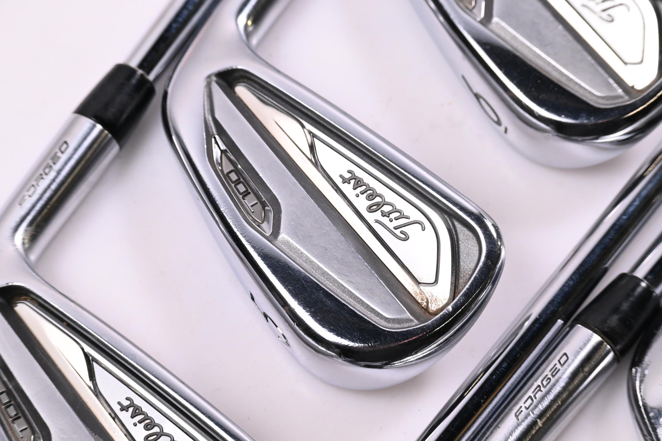 Titleist T100 2019 Irons / 4-PW / Stiff Flex AMT Red S300 Shafts