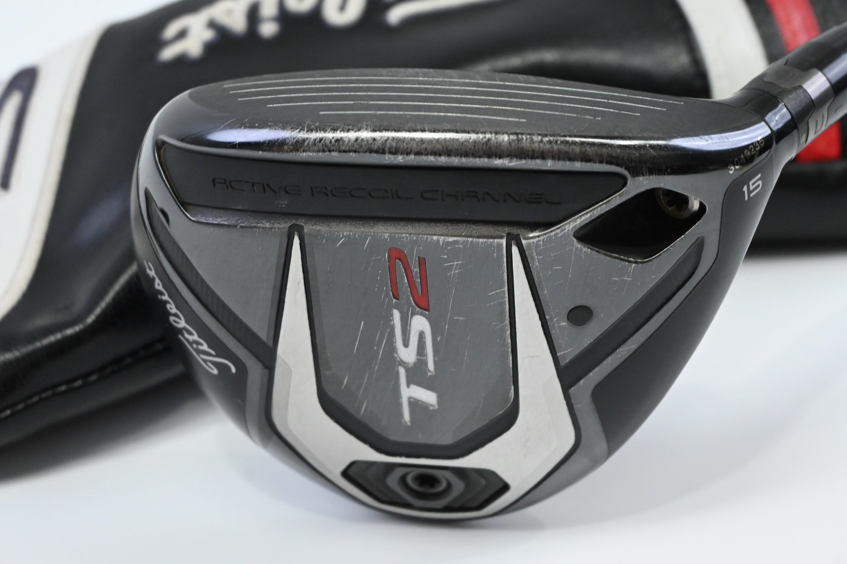 Titleist TS2 #3 Wood / 15 Degree / Stiff Flex Aldila RIP Phenom 80 Shaft