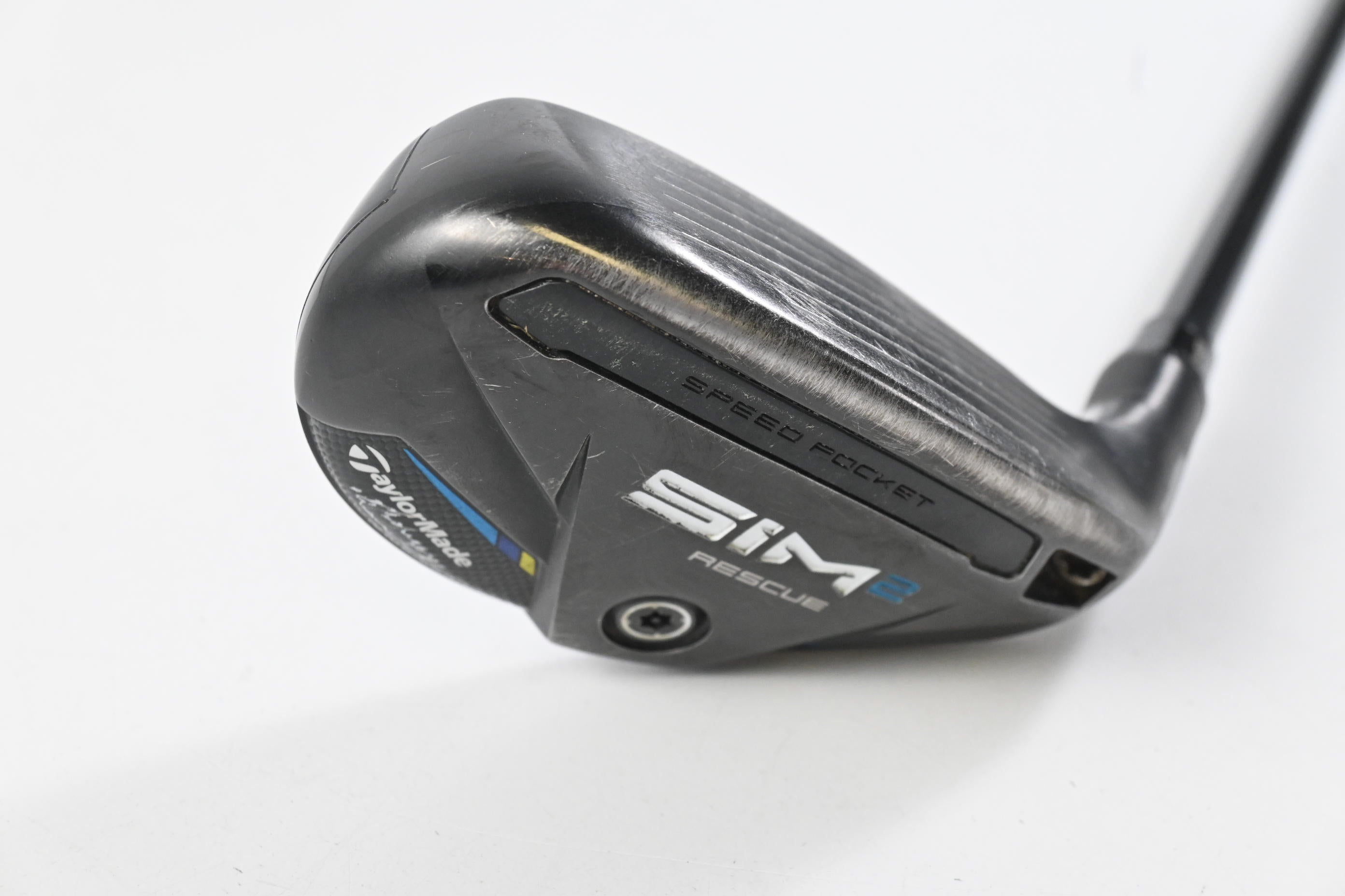 Taylormade SIM2 #3 Hybrid / 19.5 Degree / Stiff Flex Tensei AV RAW Blue 80 Shaft