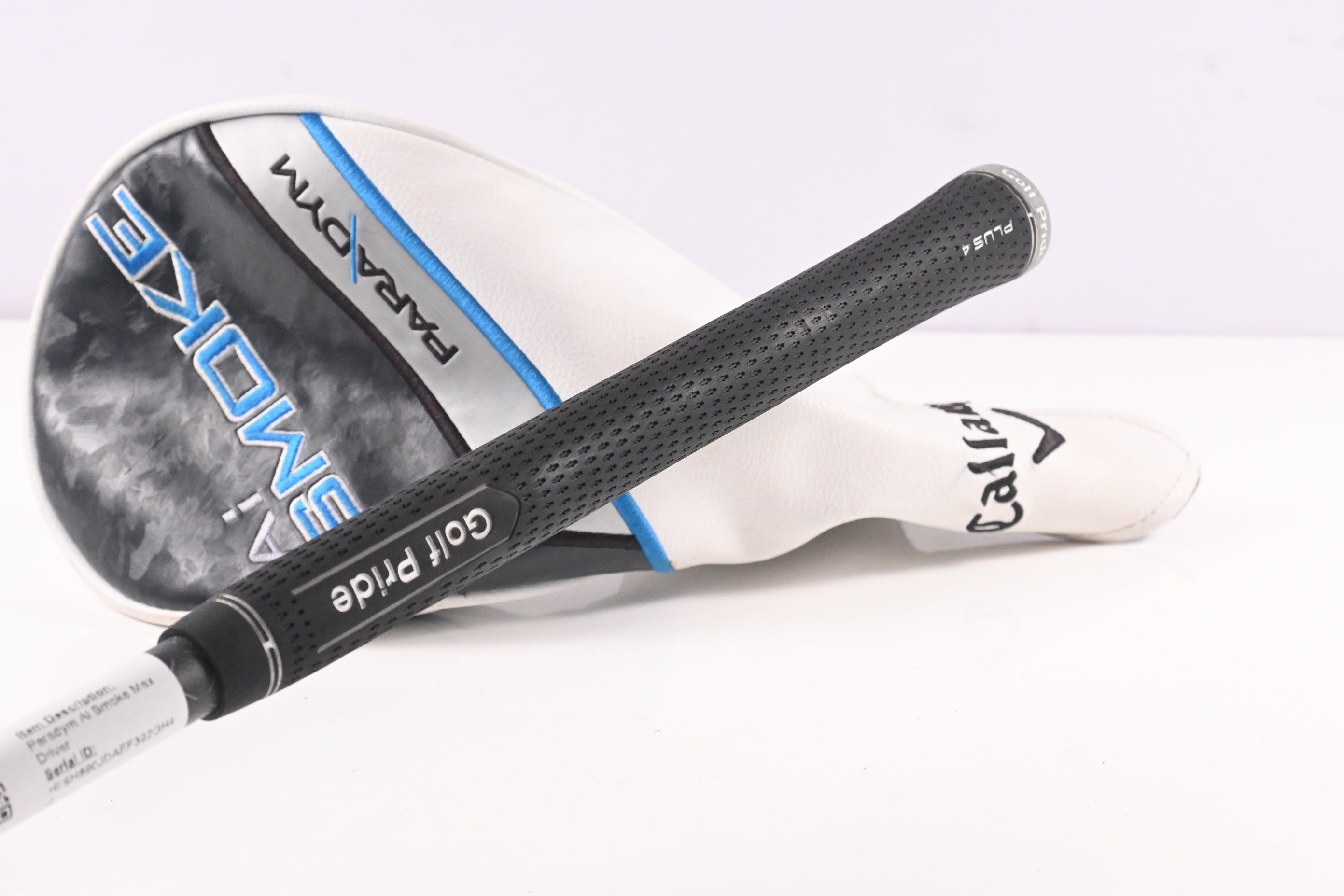 Callaway Paradym Ai Smoke Max D Driver / 9 Degree / Stiff Flex Tensei AV Blue 55