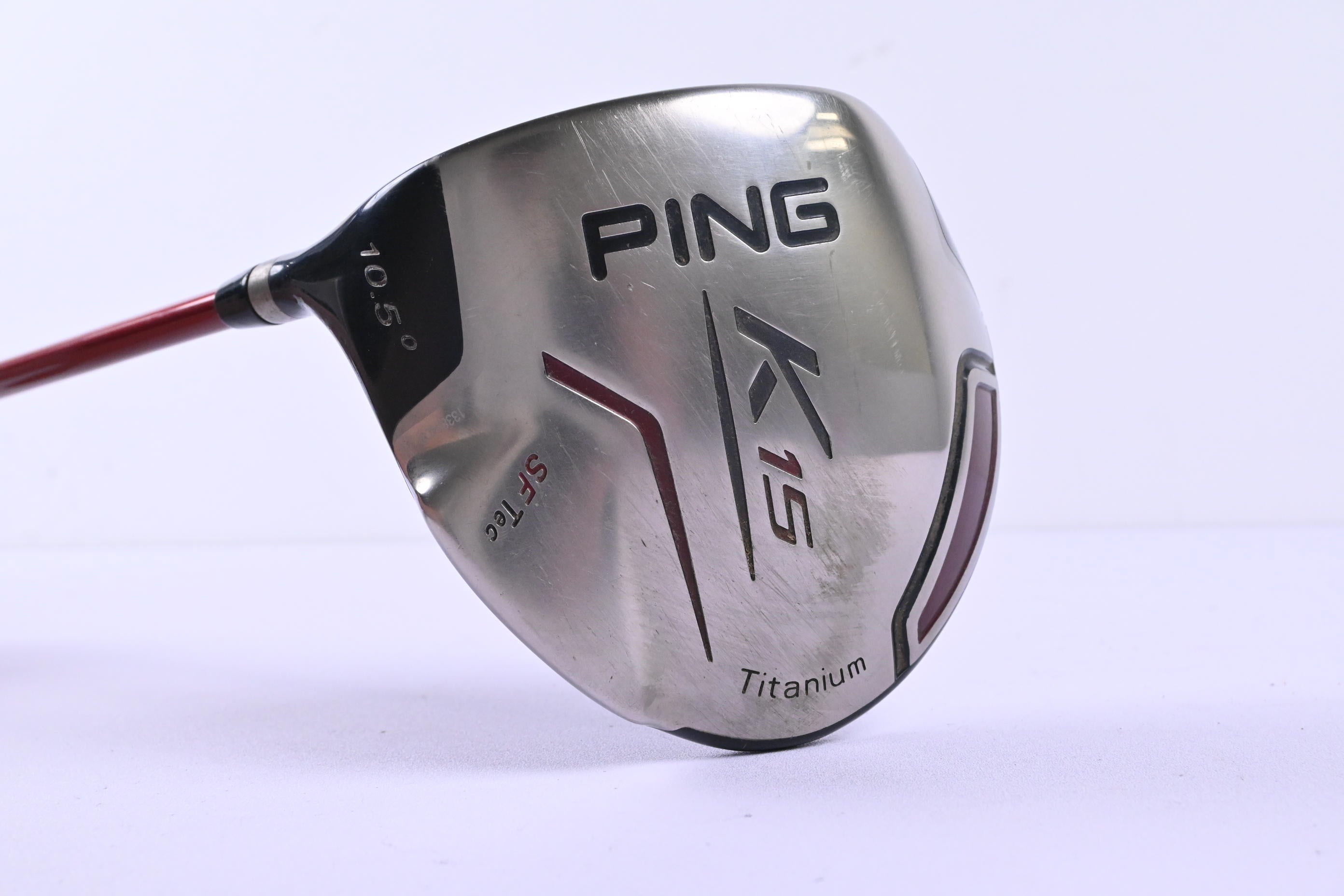 Left Hand Ping K15 Driver / 10.5 Degree / Regular Flex Ping TFC 149 Shaft
