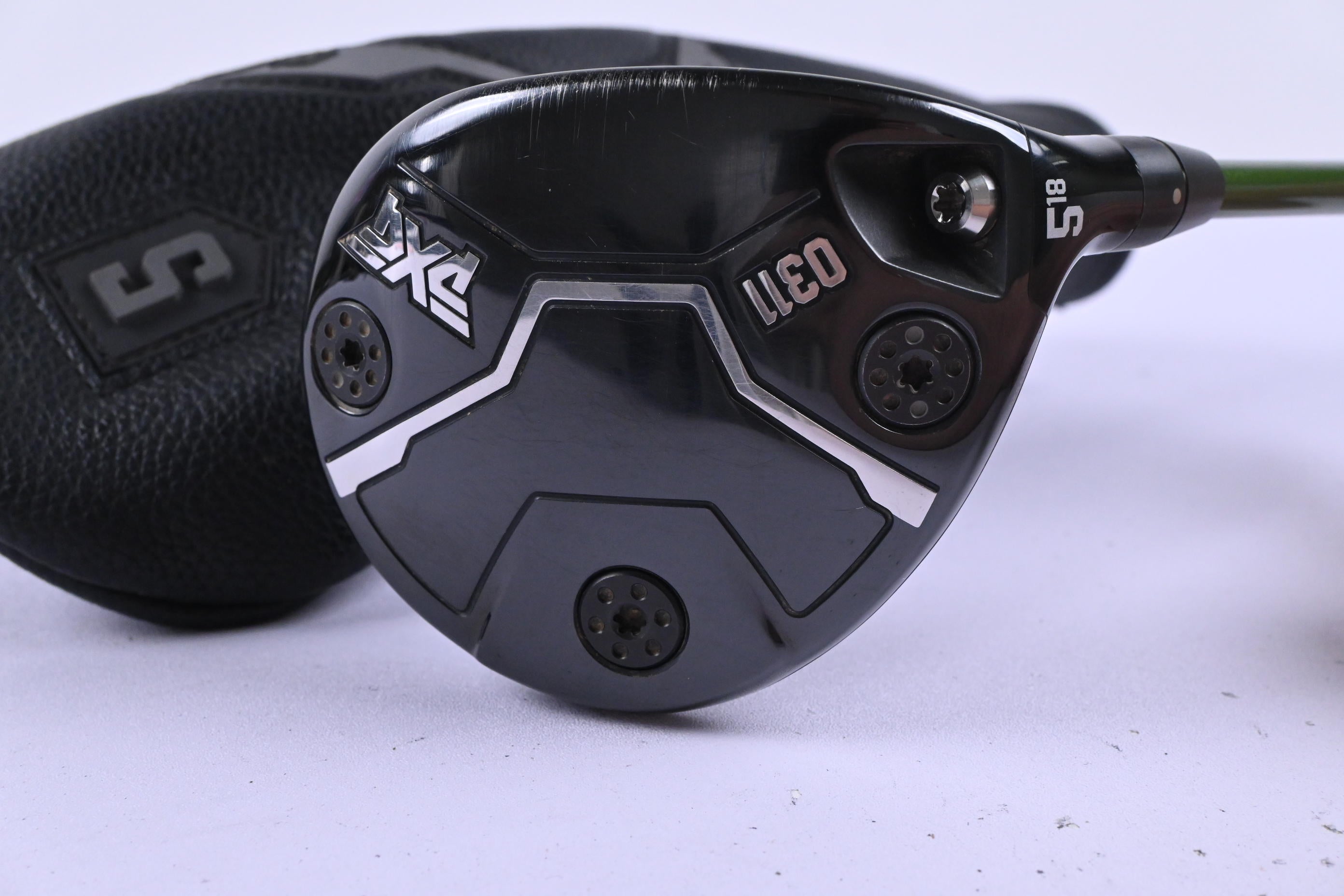 PXG 0311 Black Ops #5 Wood / 18 Degree / Stiff Flex Aldila Rogue Elite Green 65