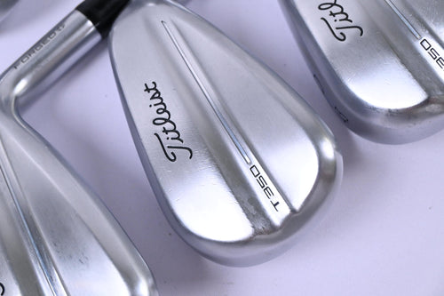 Titleist T350 2025 Irons / 5-PW+GW / Stiff Flex True Temper AMT Red Shafts