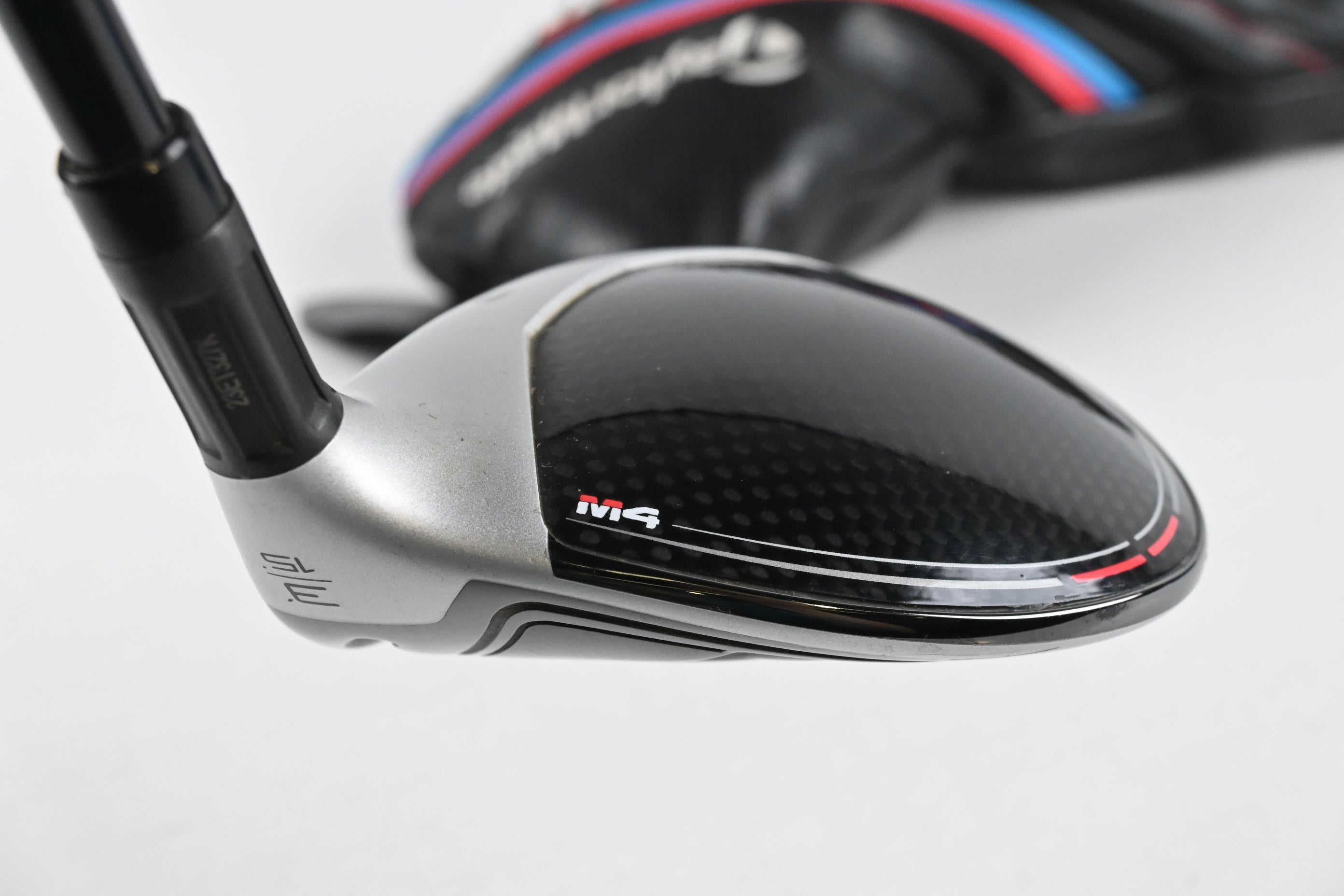 Taylormade M4 #3 Wood / 15 Degree / Stiff Flex Fujikura Atmos Red 6 Shaft
