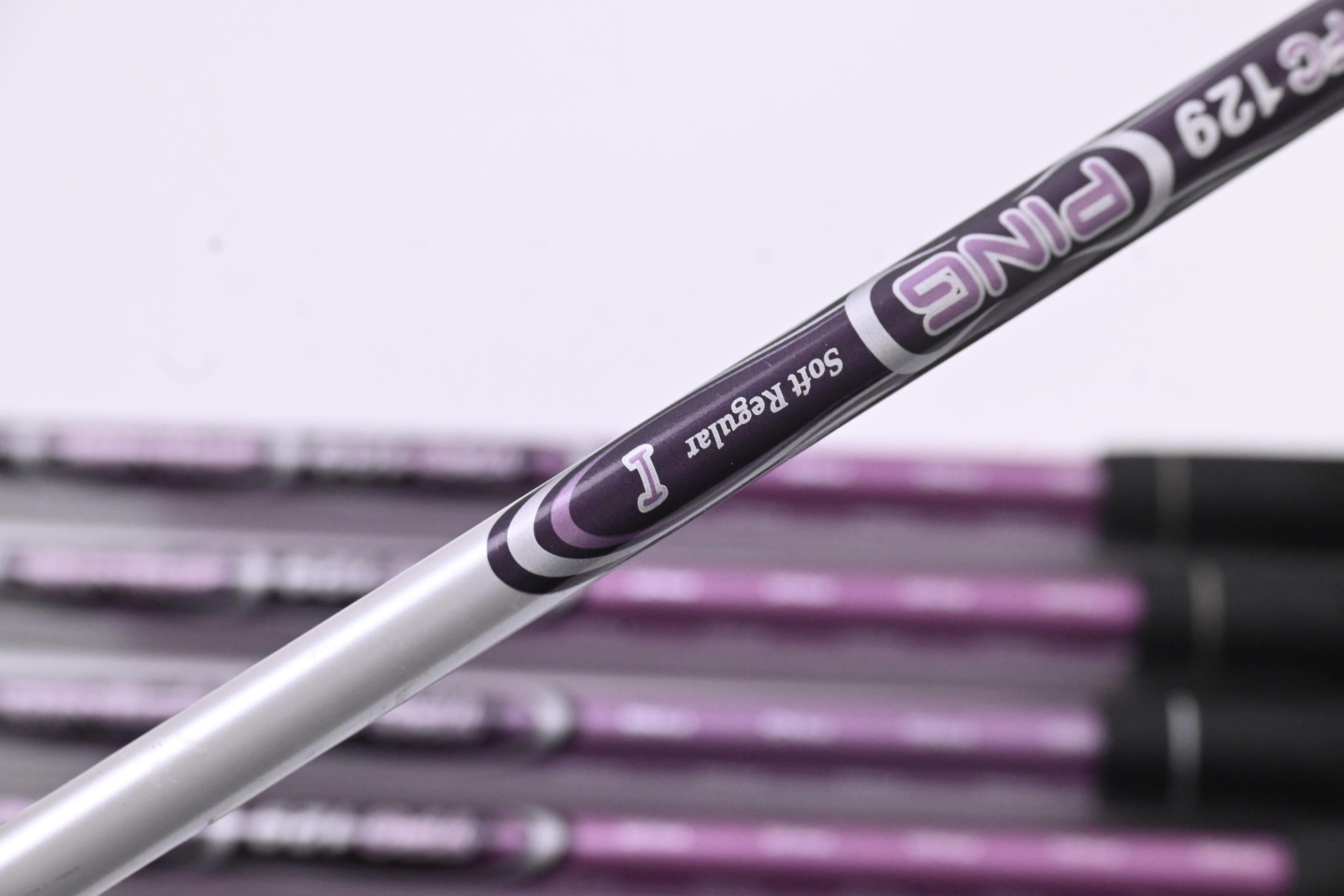 Ladies Ping Rhapsody Irons / 5-PW+SW / Black Dot / Ladies Flex Ping TFC 129