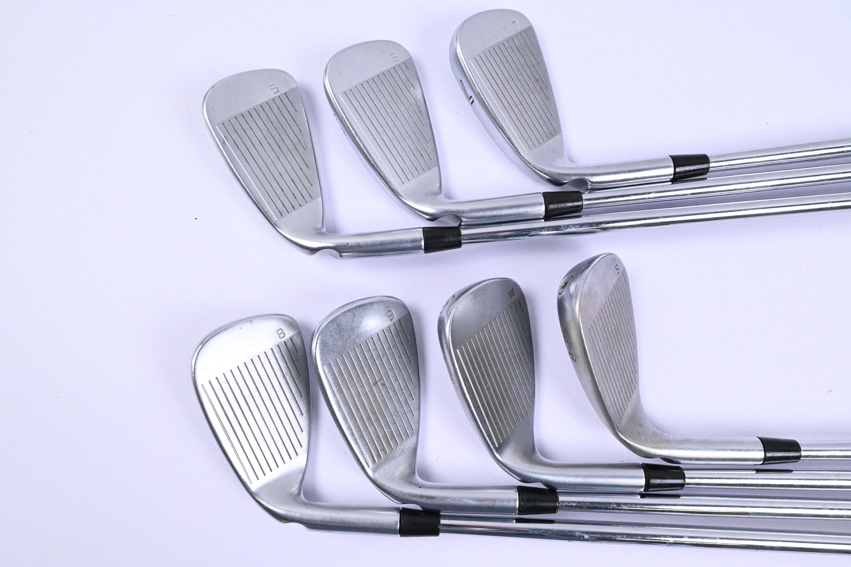 Ping G410 Irons / 5-PW+SW / Green Dot / Regular Flex Dynamic Gold 105 Shafts