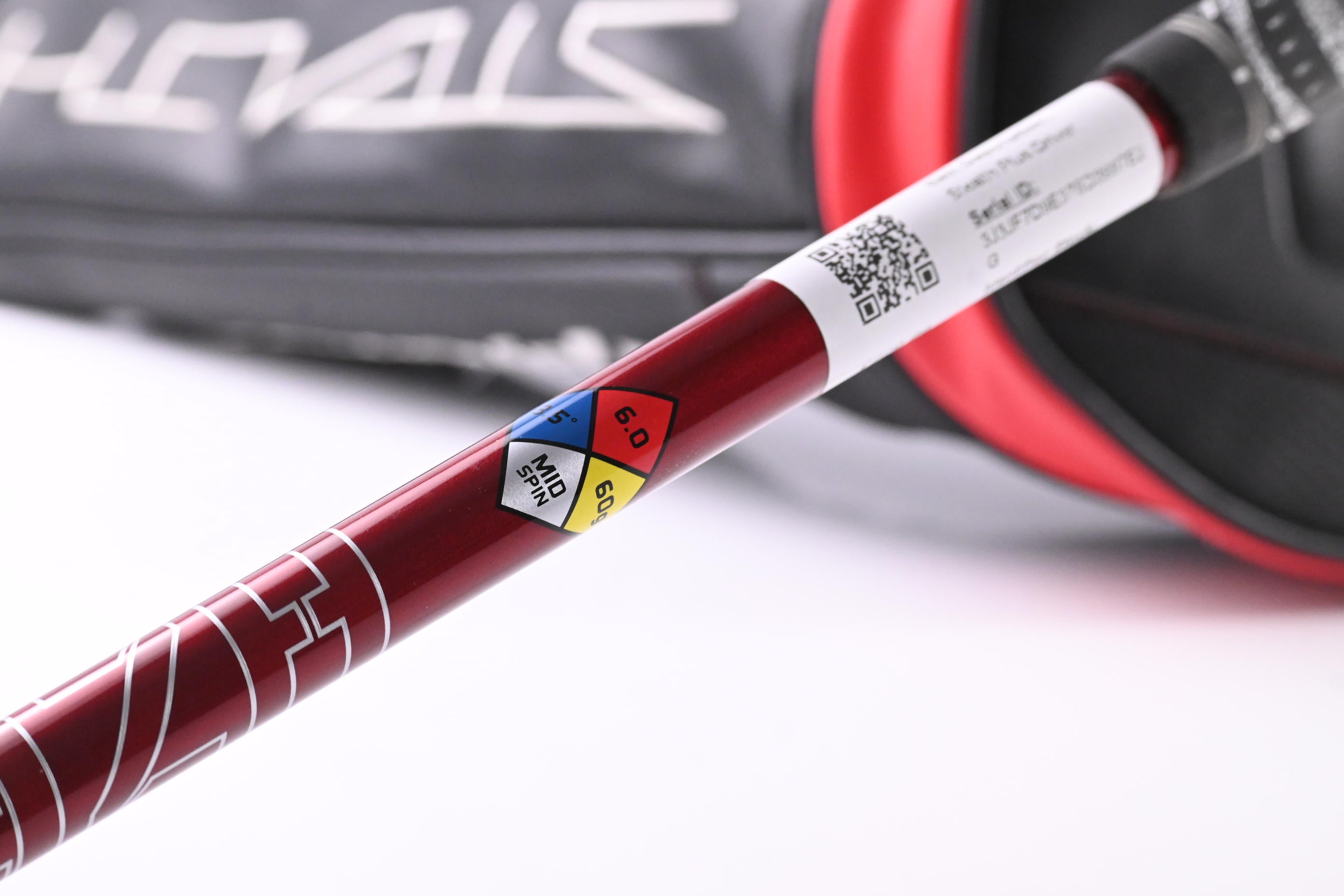 Taylormade Stealth Plus Driver / 9 Degree / Stiff Flex HZRDUS Smoke Red RDX 60