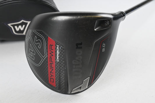 Wilson Dynapower Carbon 2023 Driver / 9 Degree / Stiff Flex HZRDUS Smoke RDX
