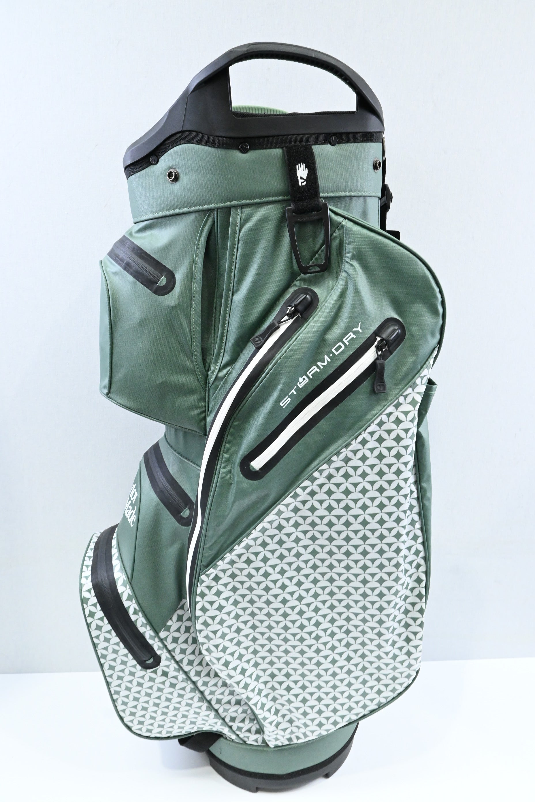 Taylormade Storm Dry Cart Bag / 14-Way / Green, White
