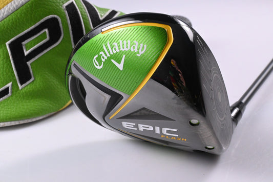Callaway Epic Flash Driver / 9 Degree / Regular Flex Hzrdus Smoke Black 60 Shaft