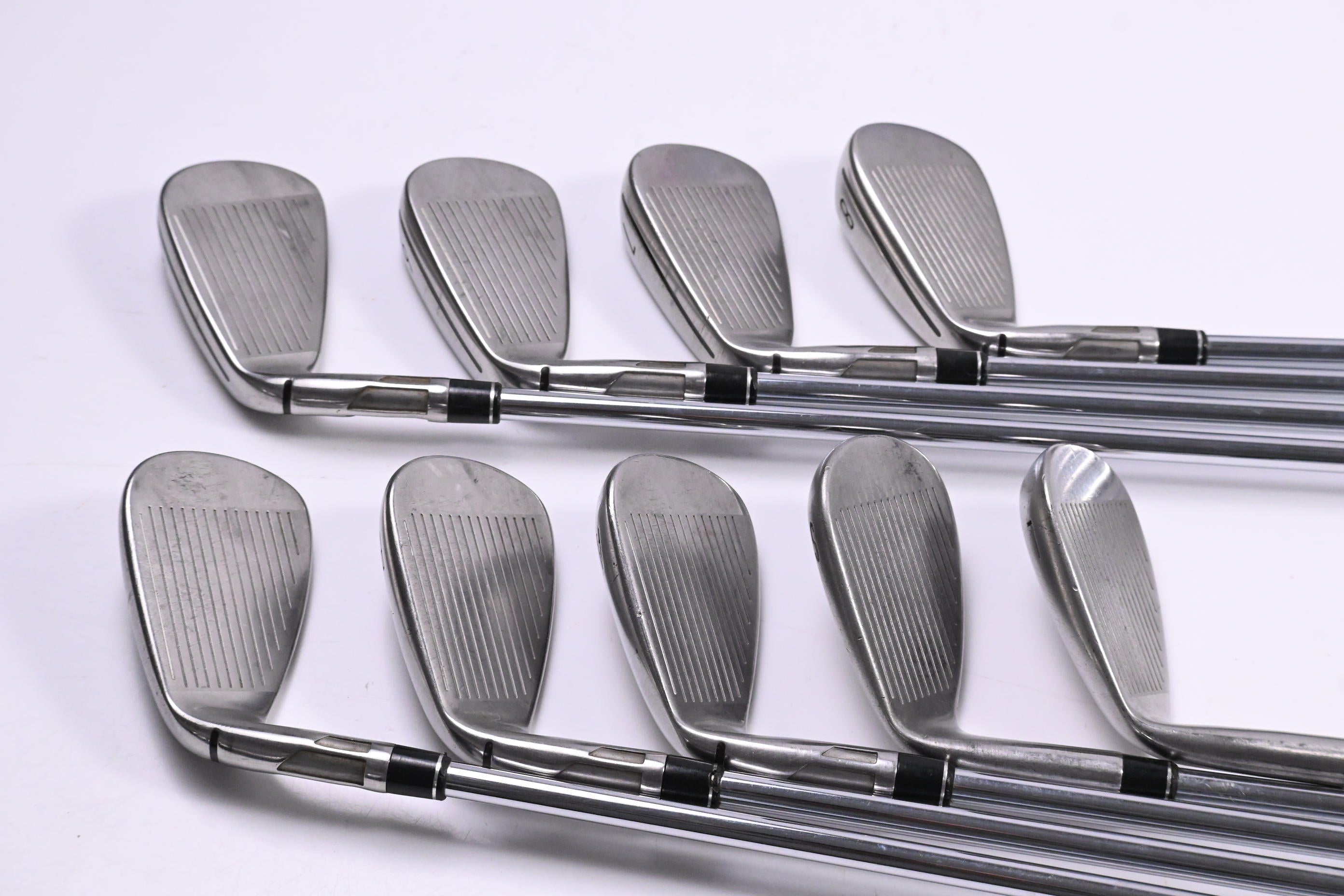 Taylormade Stealth Irons / 5-PW+AW+SW+LW / Regular Flex KBS Max MT 85 Shafts