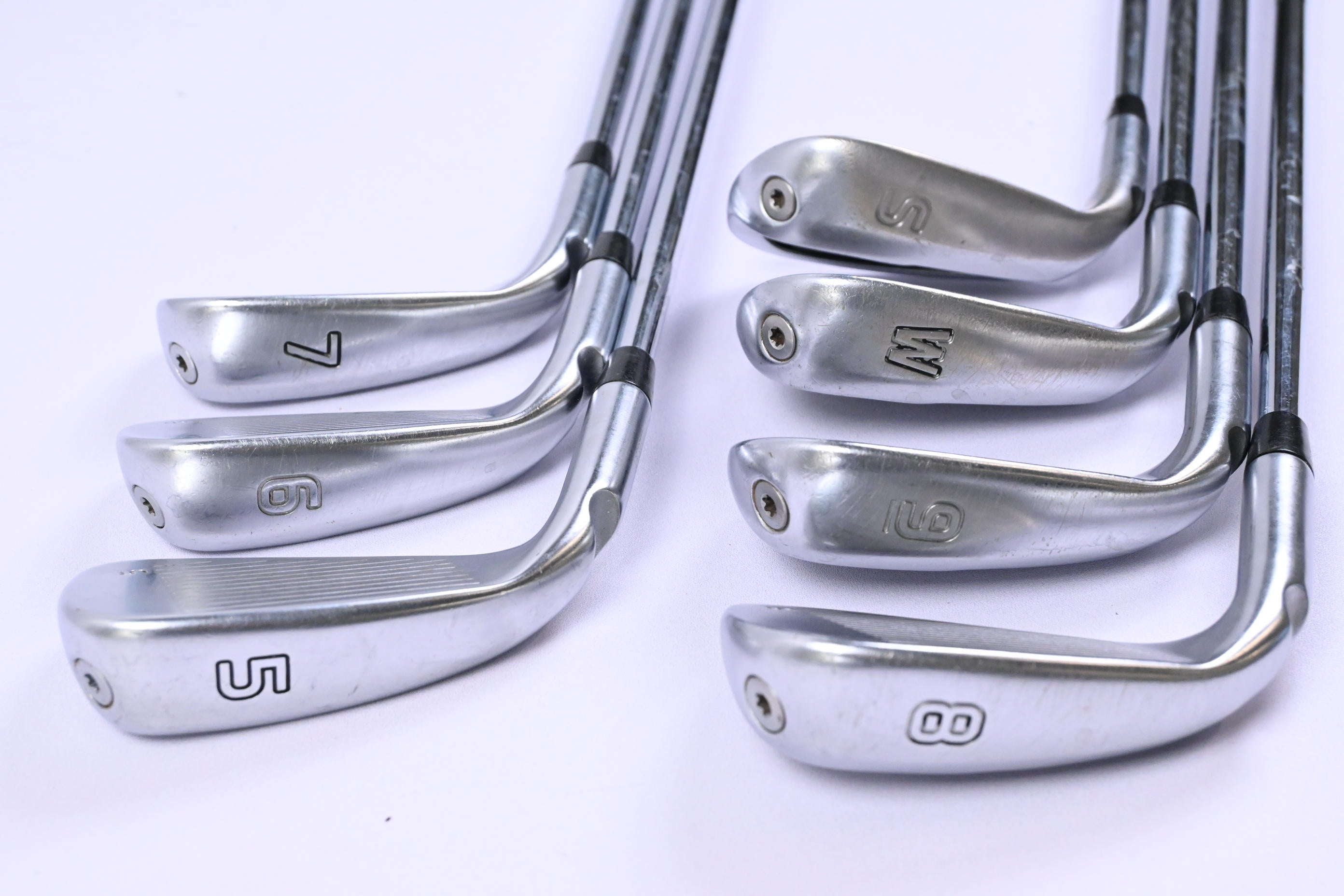 Ping G410 Irons / 5-PW+SW / Green Dot / Regular Flex Dynamic Gold 105 Shafts