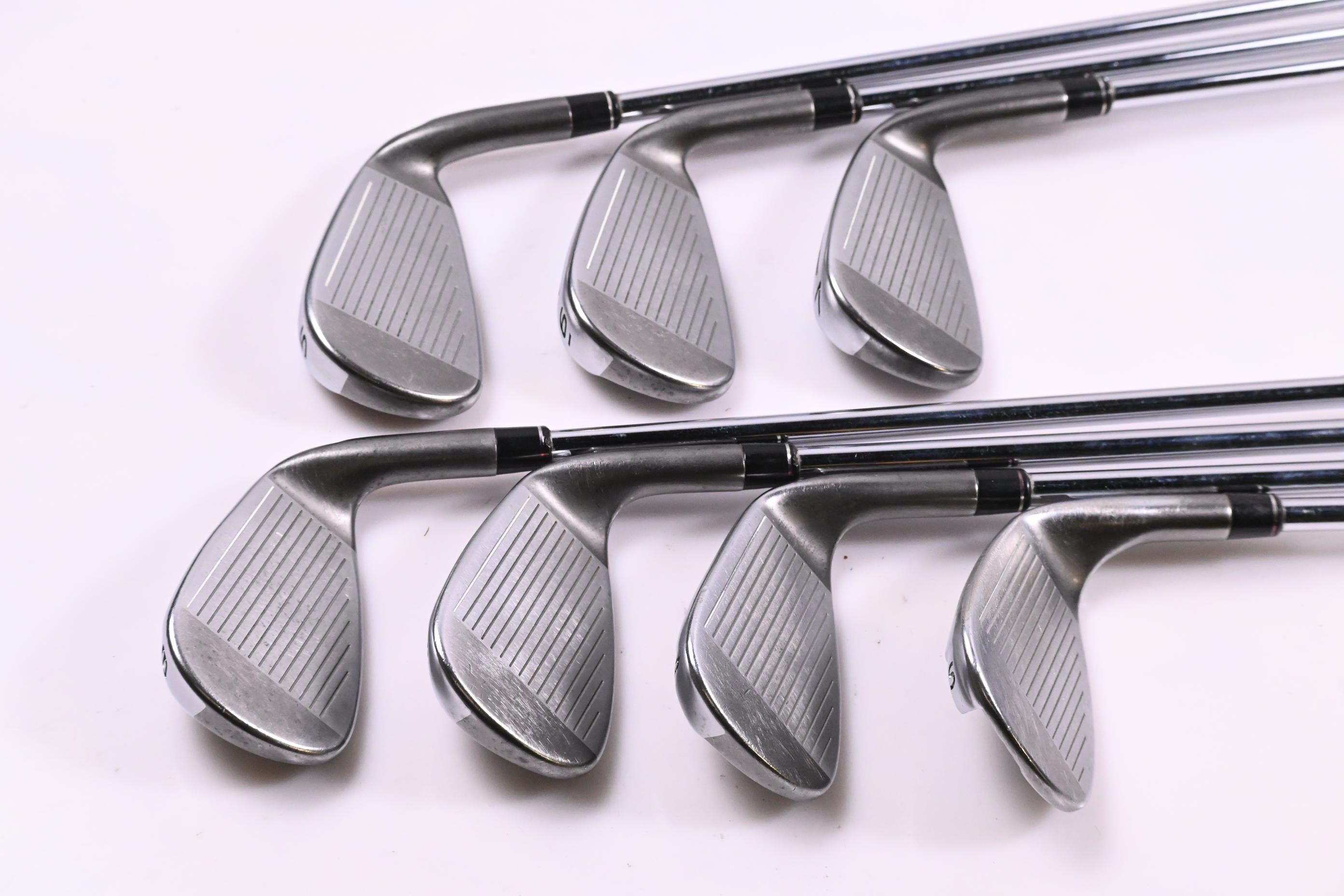 Left Hand Taylormade Speedblade Irons / 5-PW+SW / Regular Flex SpeedBlade 85