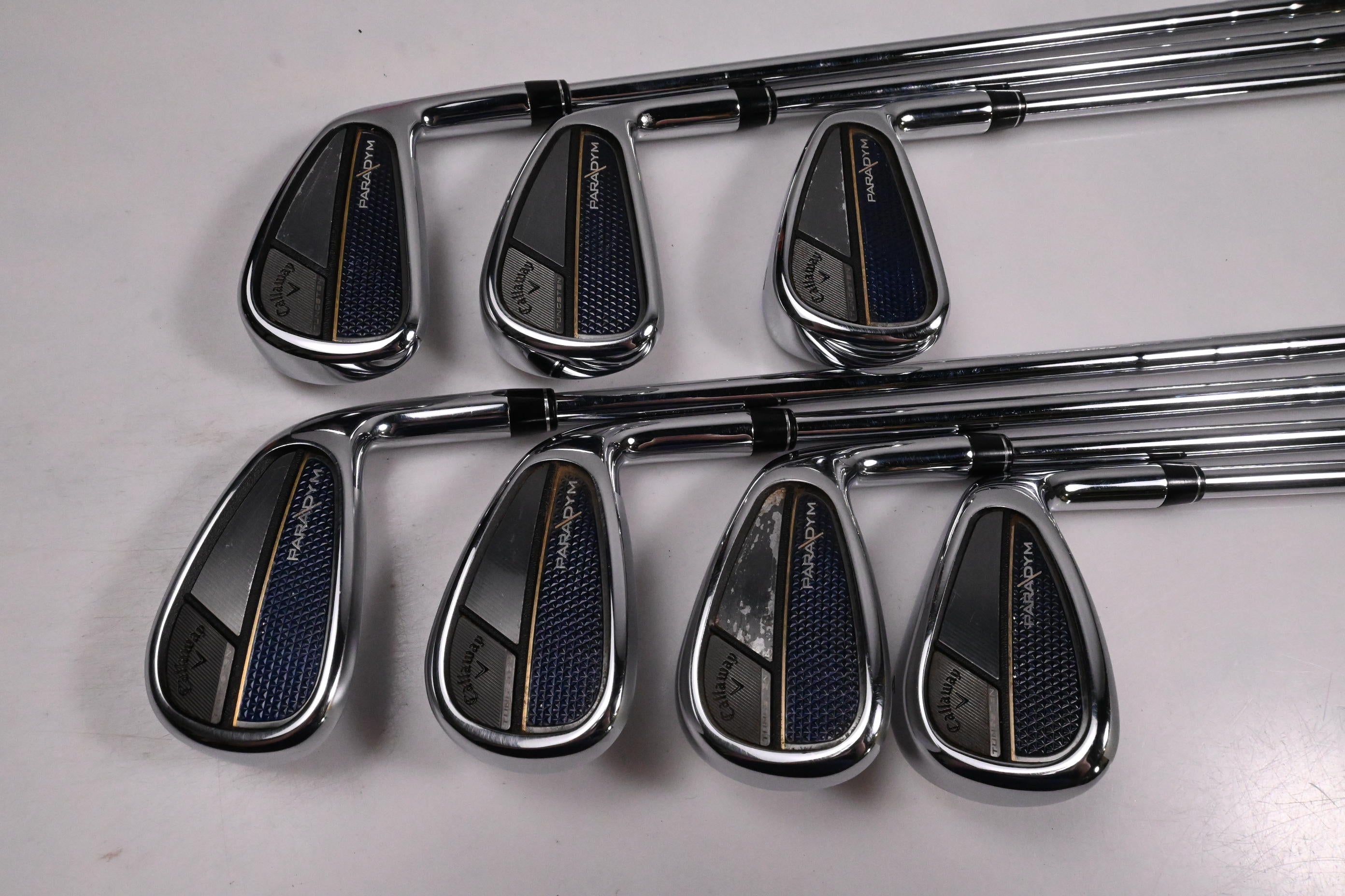 Callaway Paradym Irons / 5-PW+GW / Stiff Flex N.S.Pro Modus³ Tour 105 Shafts
