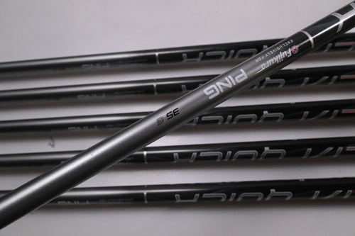 Left Hand Ping G440 Irons / 6-PW+GW / Black Dot / Senior Flex Ping Alta Quick 35