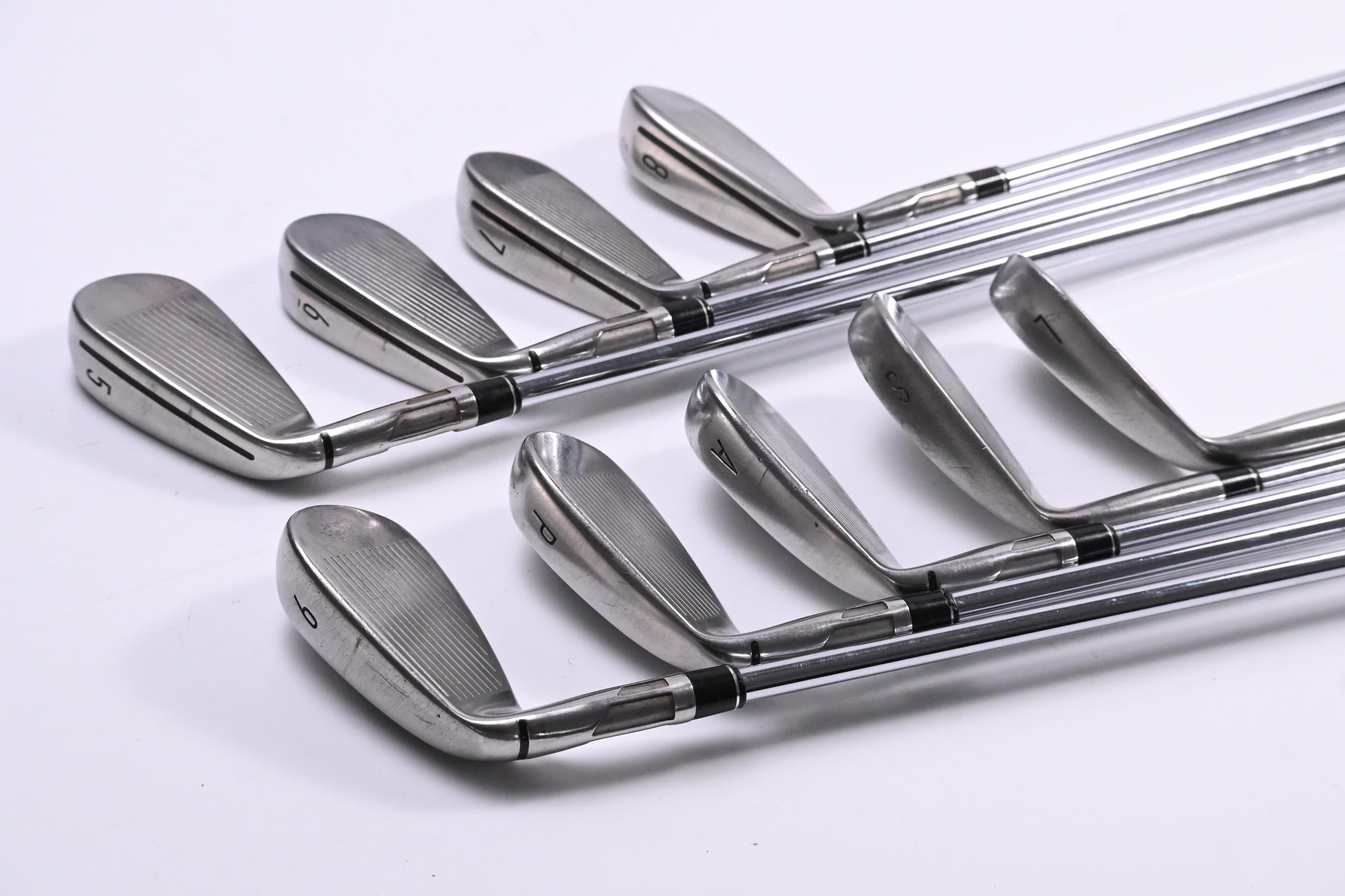 Taylormade Stealth Irons / 5-PW+AW+SW+LW / Regular Flex KBS Max MT 85 Shafts