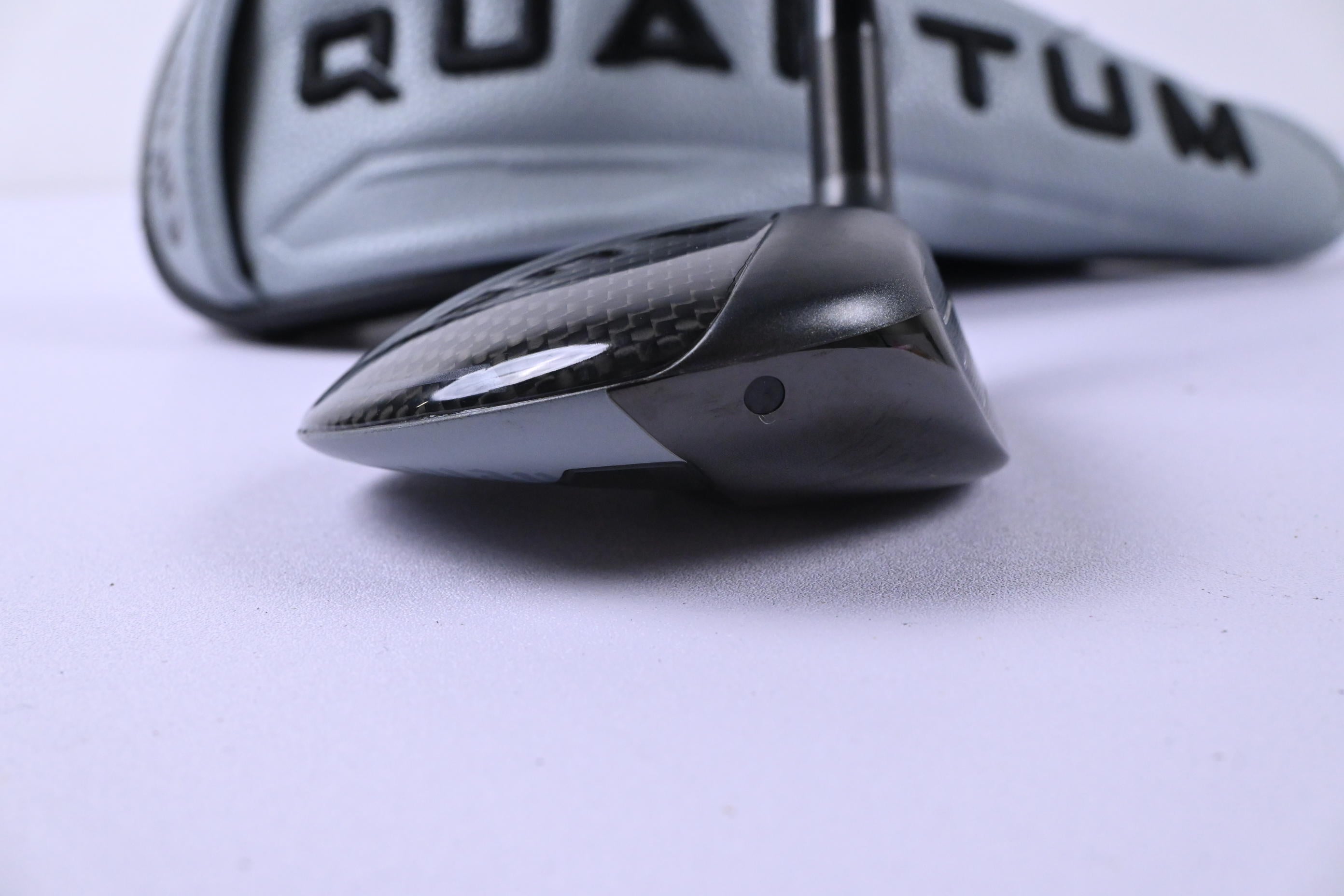 Callaway Quantum Max #7 Wood / 21 Degree / Stiff Flex Denali Frost Silver 60