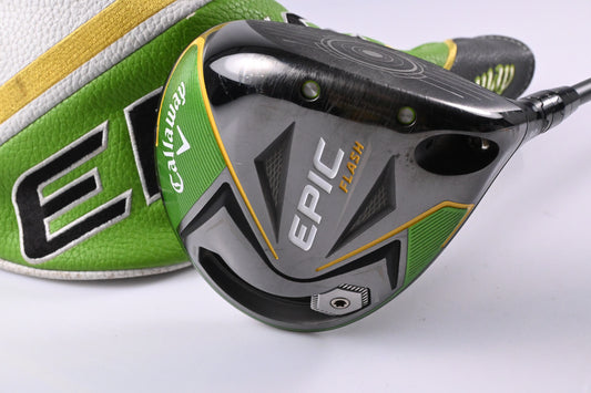 Callaway Epic Flash Driver / 9 Degree / Regular Flex Hzrdus Smoke Black 60 Shaft