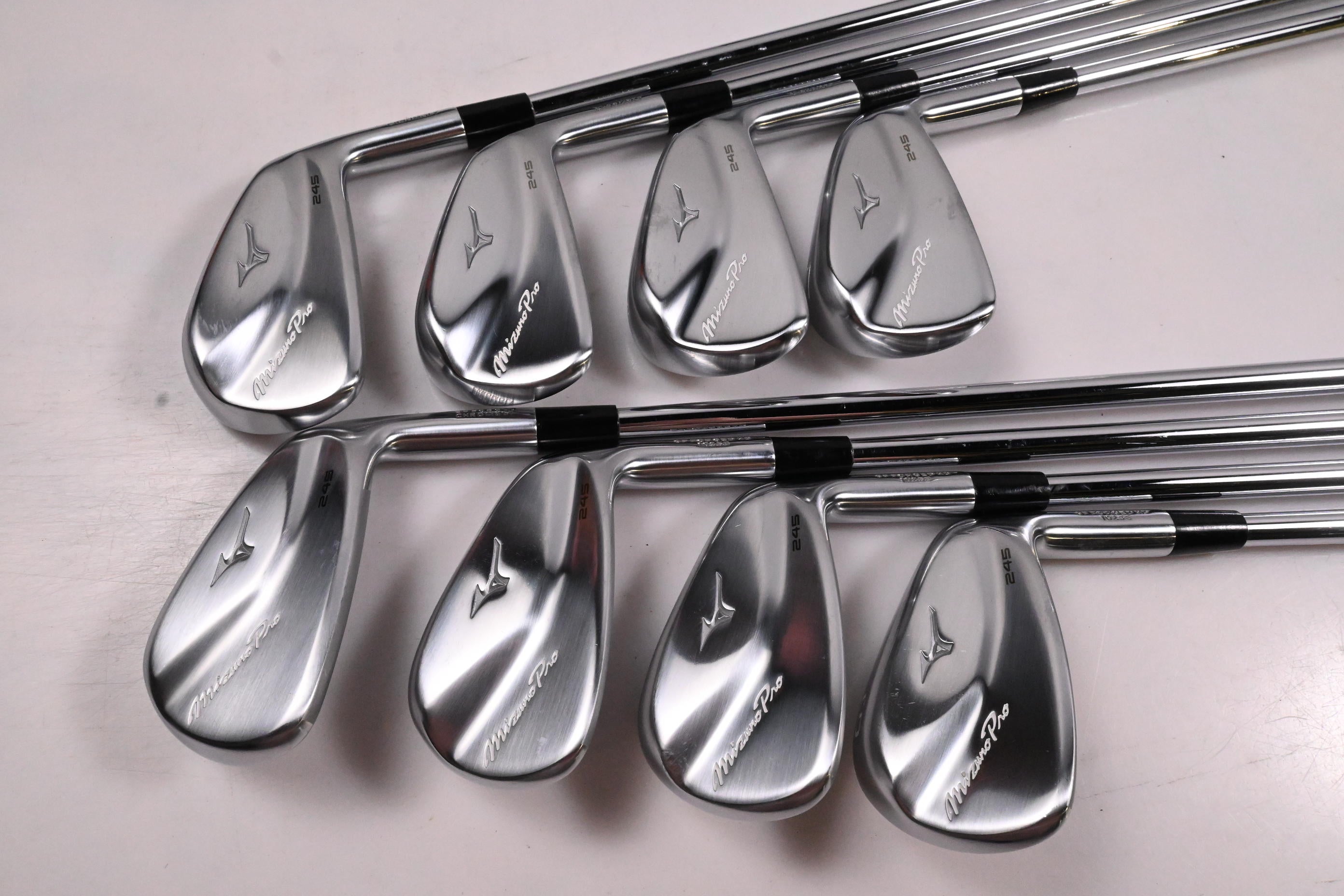 Mizuno Pro 245 Irons / 4-PW+GW / Regular Flex Project X LZ 115 Shafts