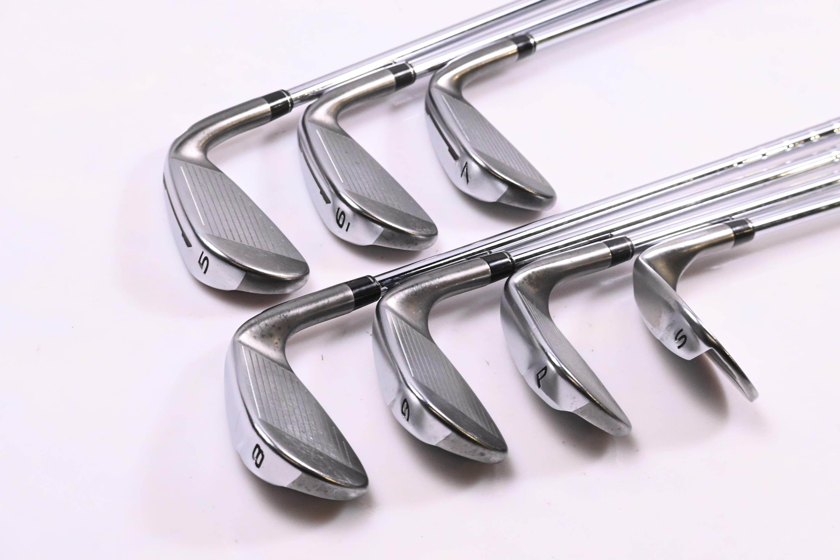 Left Hand Taylormade Speedblade Irons / 5-PW+SW / Regular Flex SpeedBlade 85