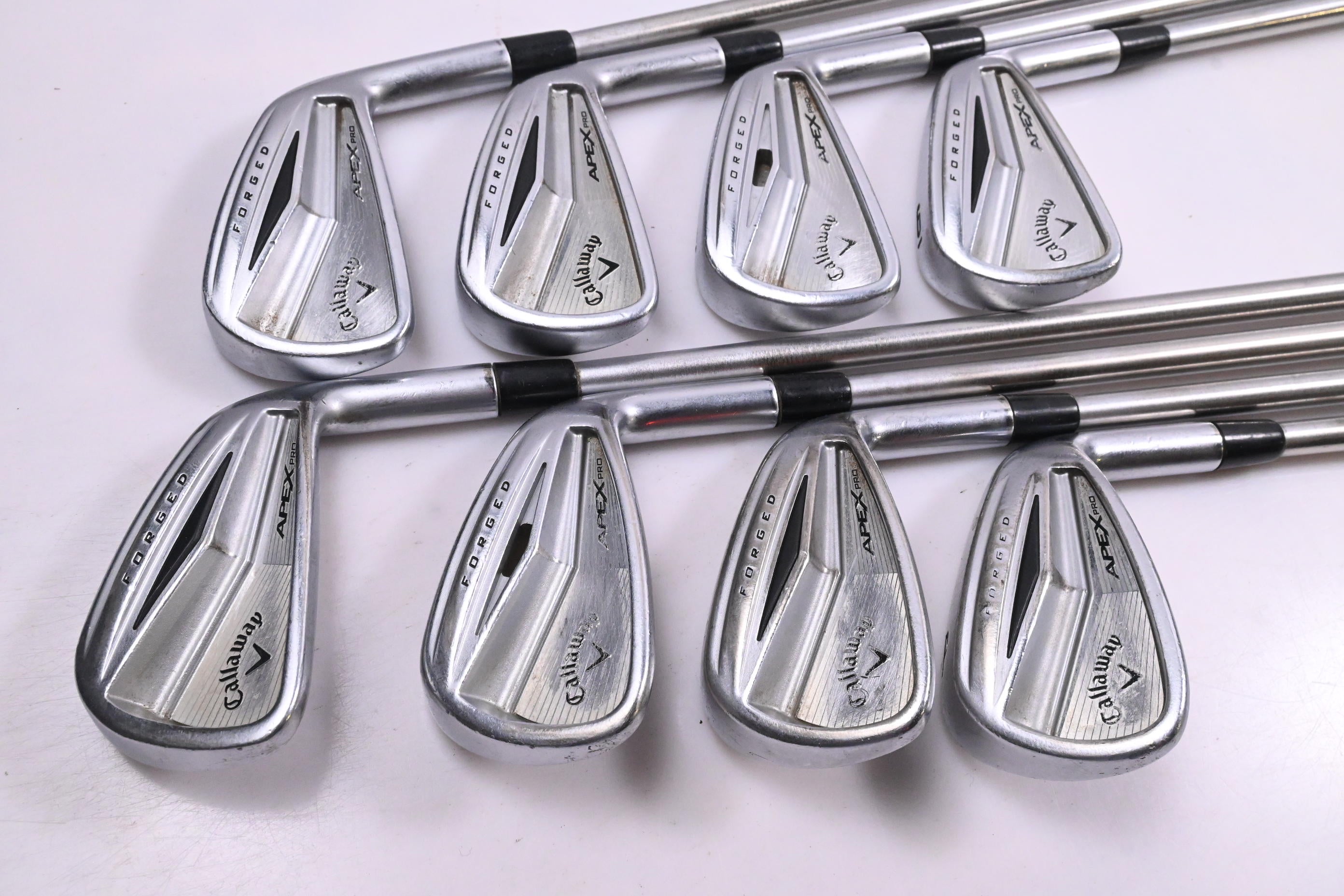 Callaway Apex Pro Forged 14 Irons / 3-PW / Stiff Flex KBS Tour C-Taper 120 Shafts