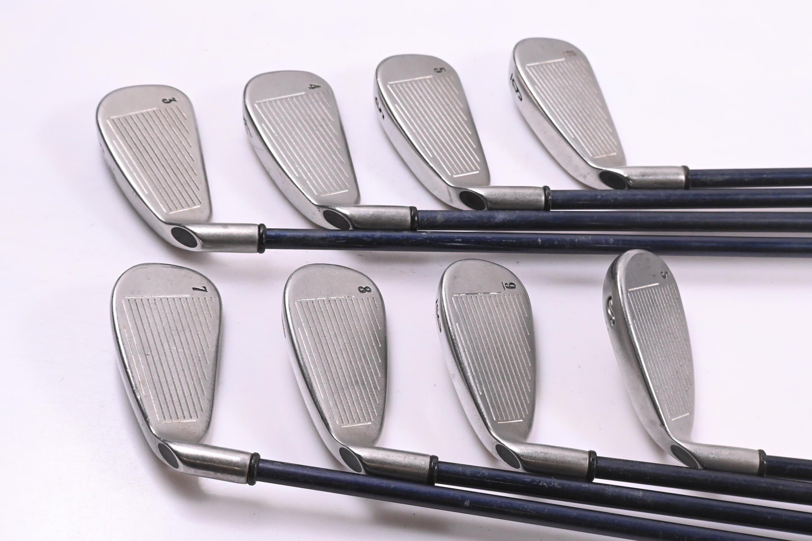 Callaway Big Bertha X-12 Irons / 3-9i+SW / Regular Flex RCH 99 Shafts