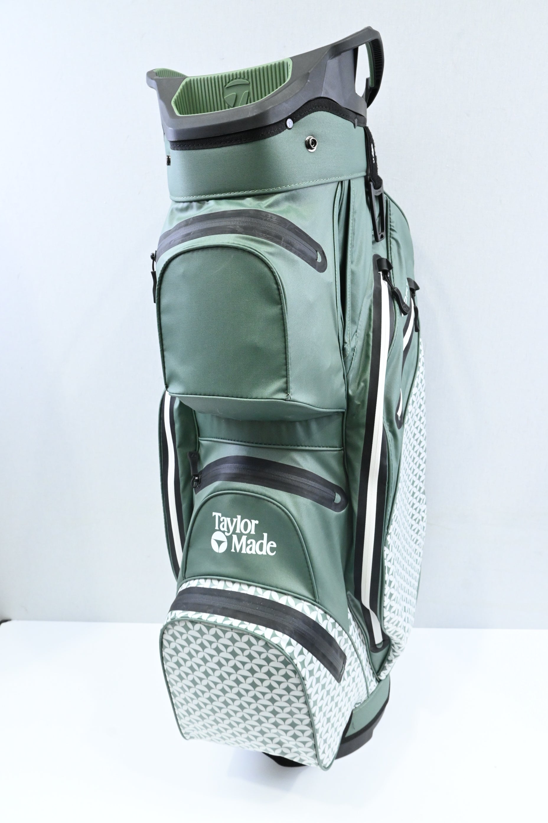 Taylormade Storm Dry Cart Bag / 14-Way / Green, White