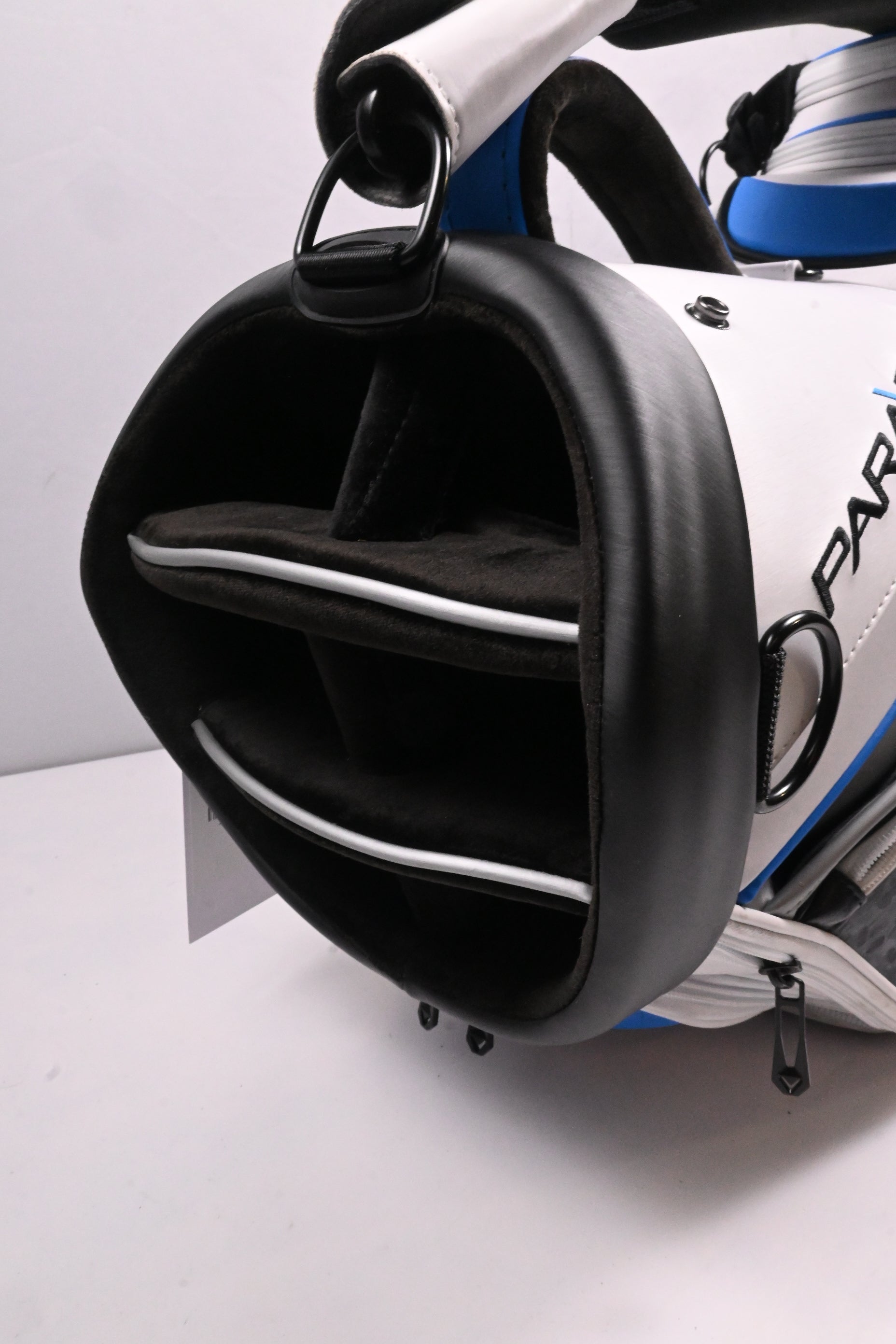 Callaway Paradym Ai Smoke Tour Bag / 6-Way Divider / White, Blue, Grey