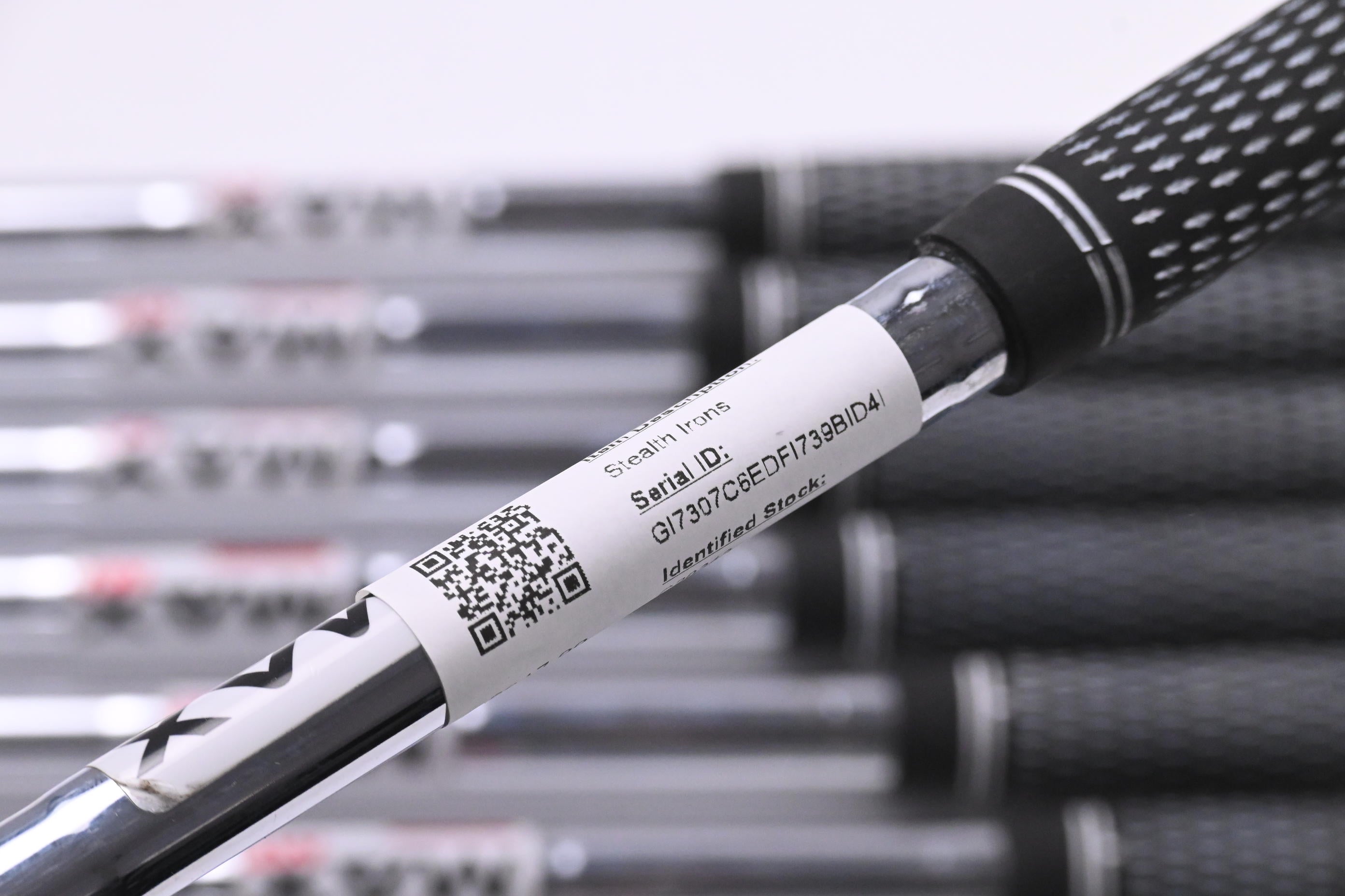 Taylormade Stealth Irons / 5-PW+AW+SW+LW / Regular Flex KBS Max MT 85 Shafts