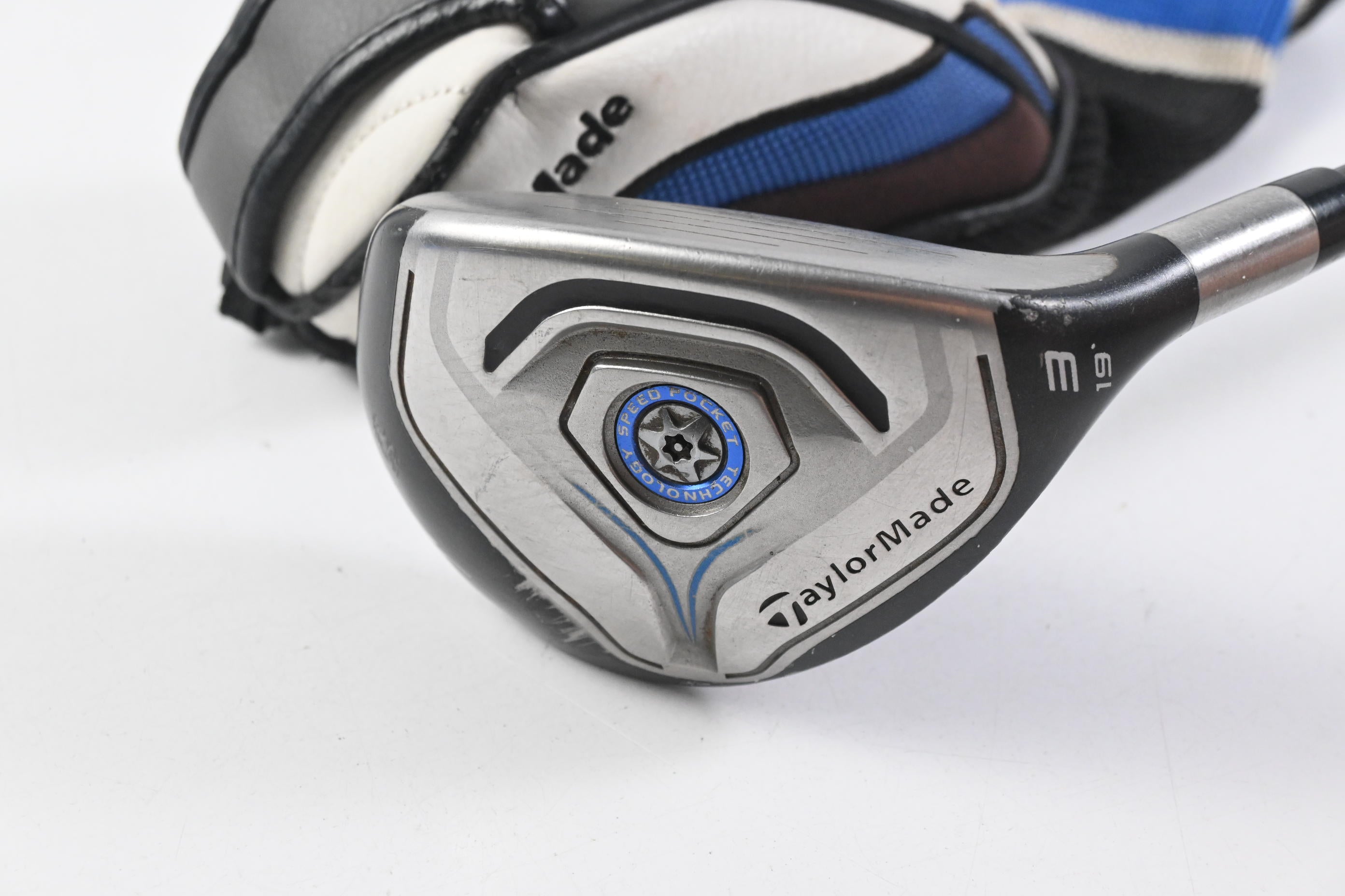 Taylormade Jetspeed #3 Hybrid / 19 Degree / Stiff Flex Matrix Velox T 75 Shaft