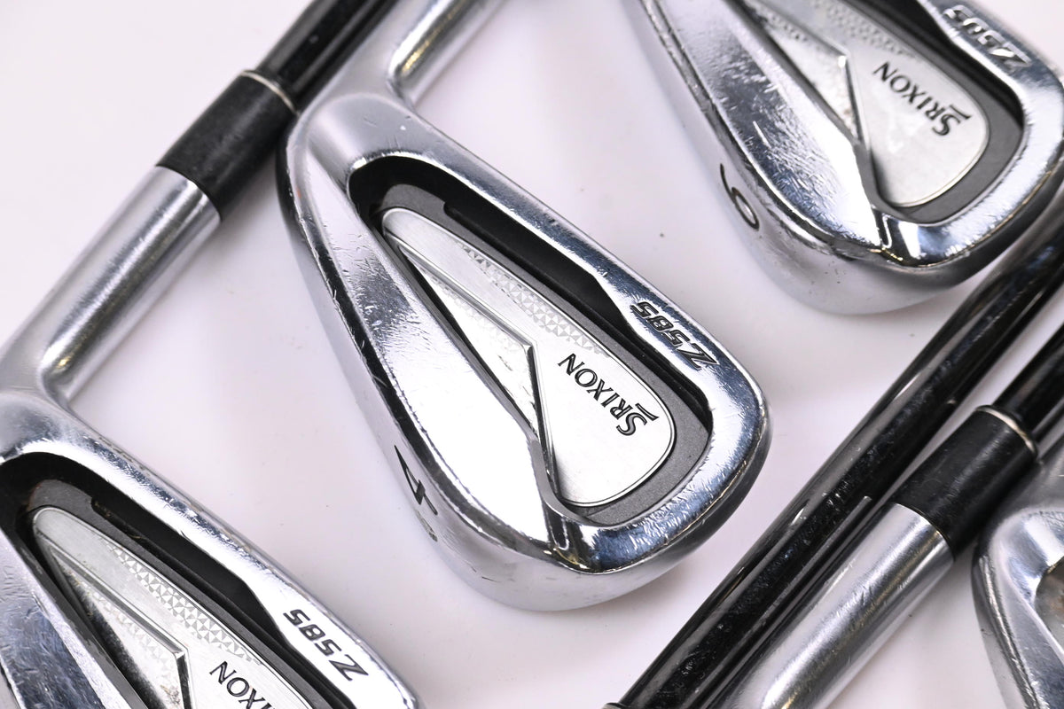 Srixon Z-585 / Z-785 Combo Irons / 4-PW / Stiff Flex KBS $-Taper 120 Shafts